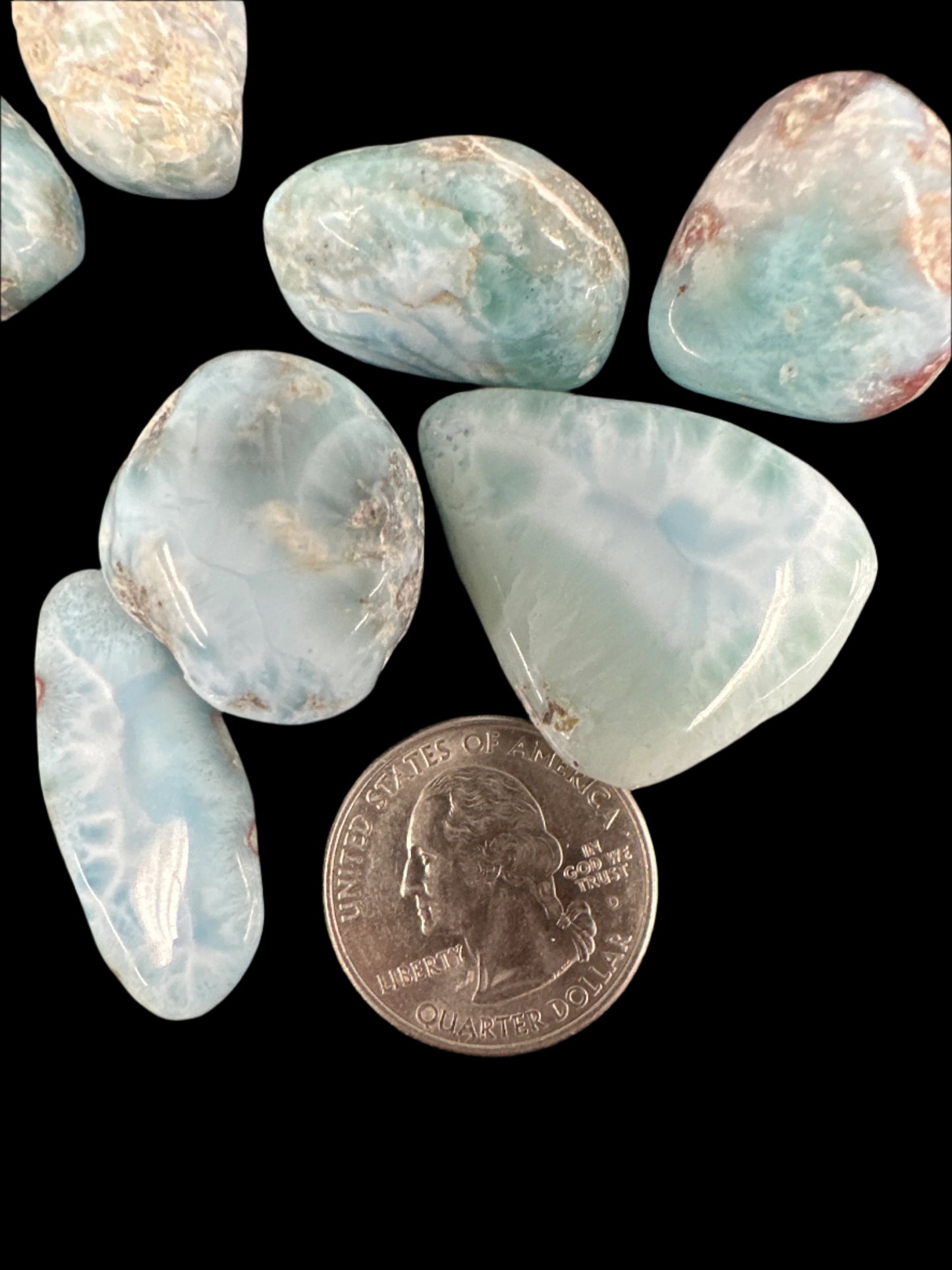 Larimar Tumbled