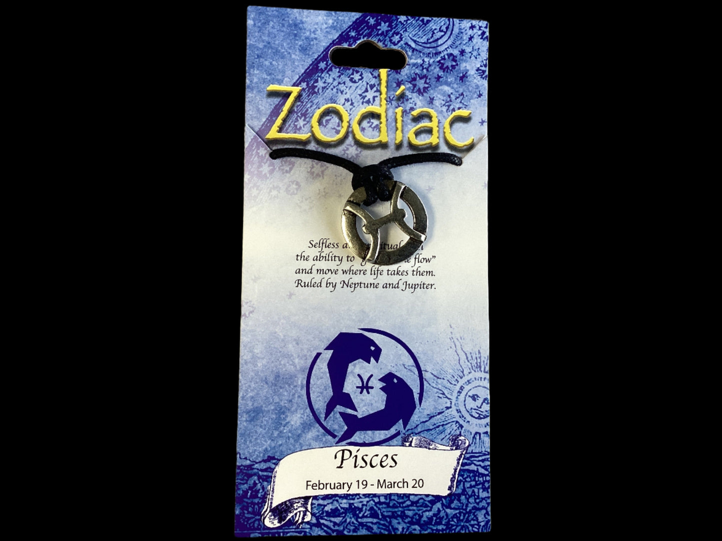 Zodiac pendant necklaces