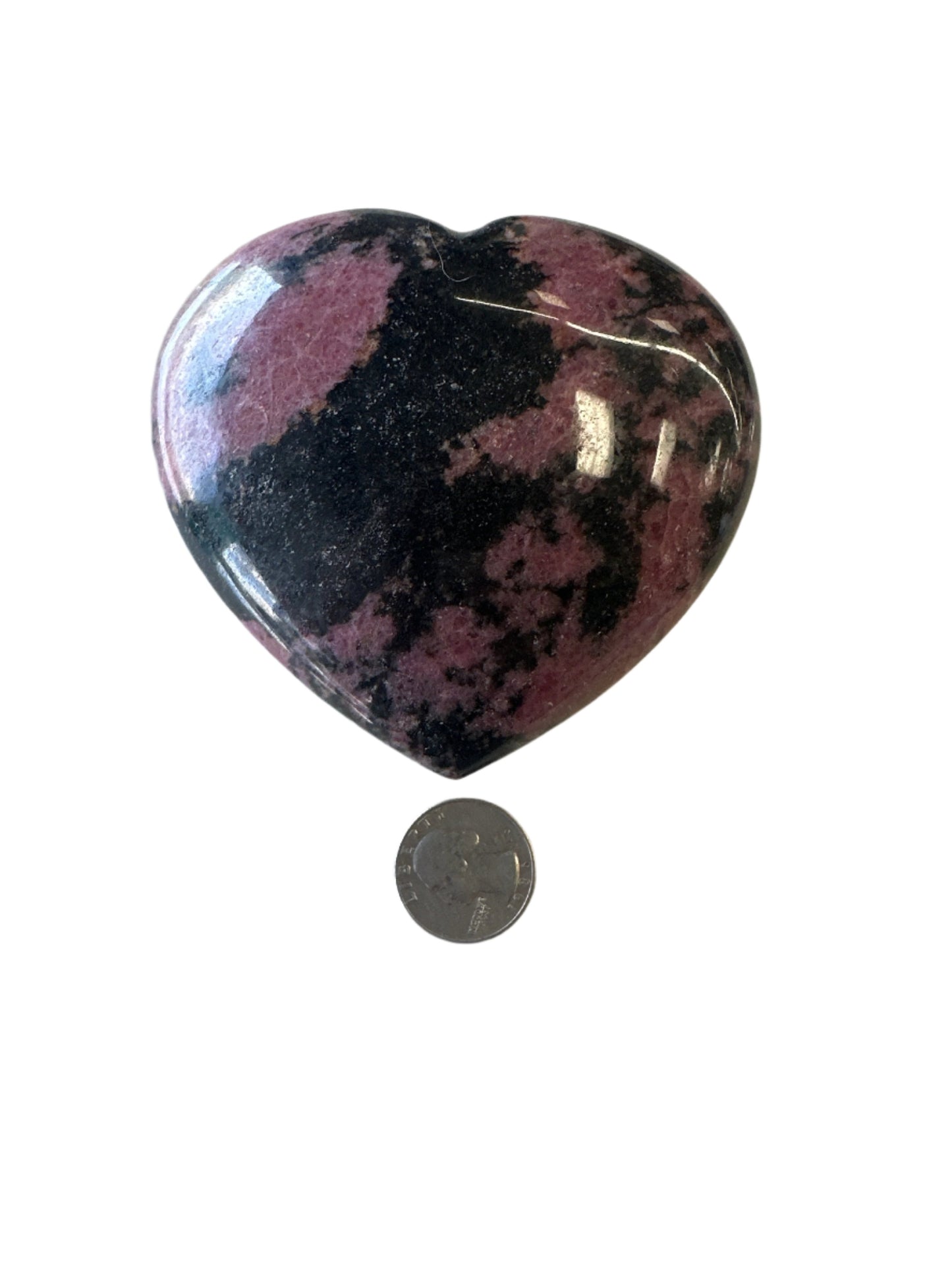 Rhodonite Heart