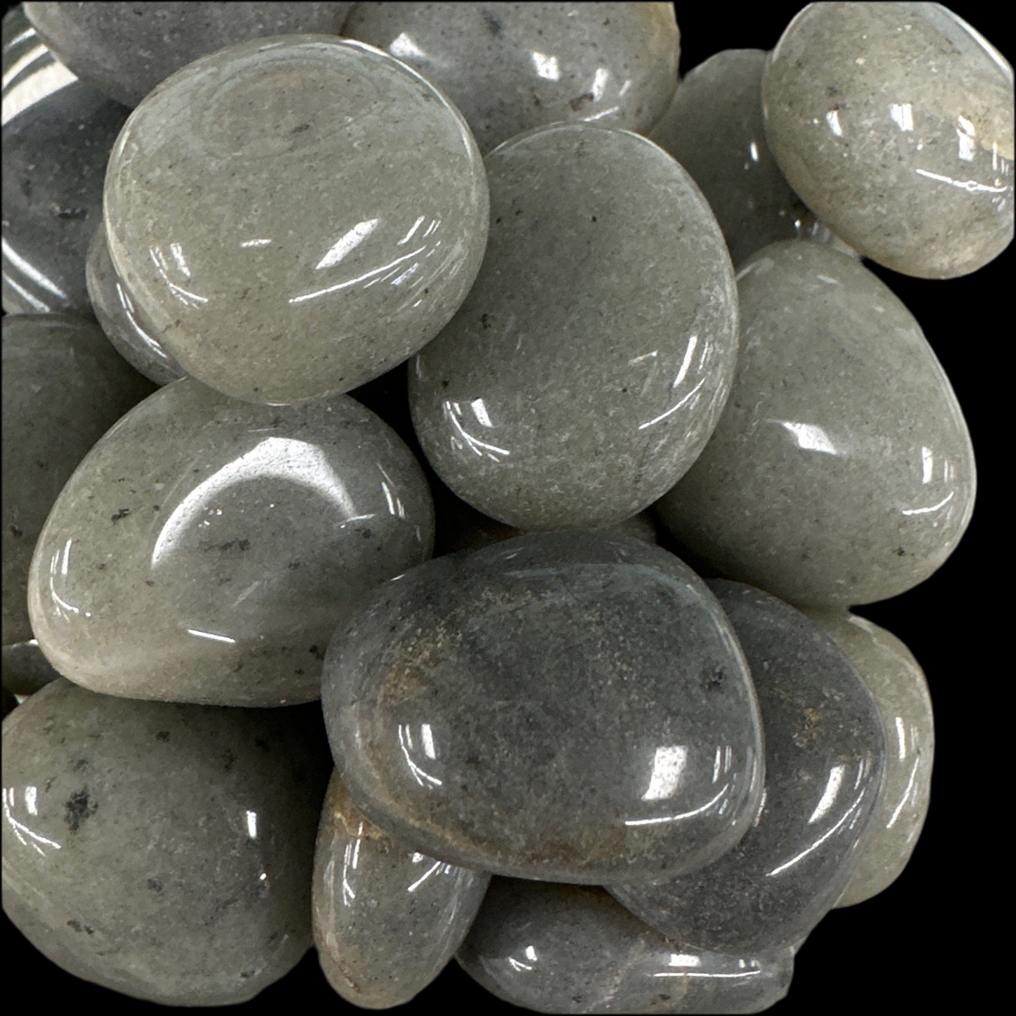 Grey Chalcedony Tumbled