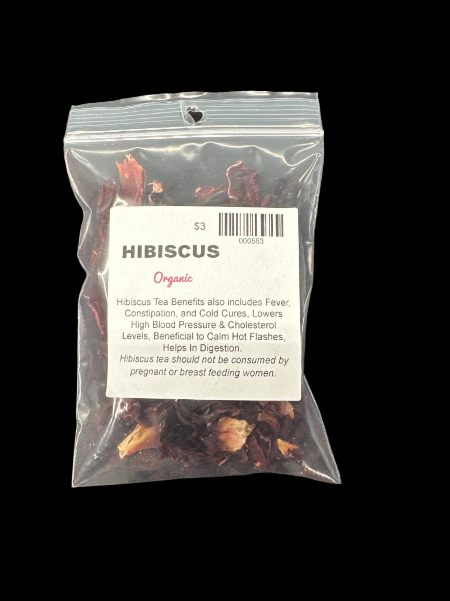 Hibiscus 1/2oz (Organic)