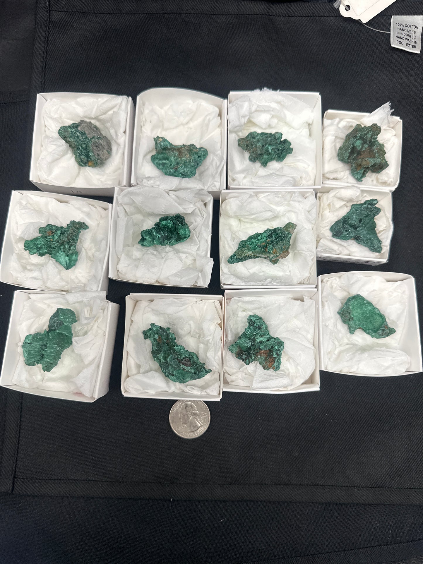 Fibrous Malachite Chunk