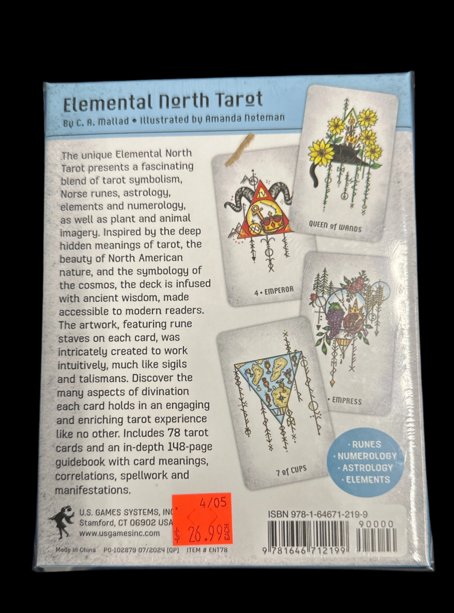 Elemental North Tarot
