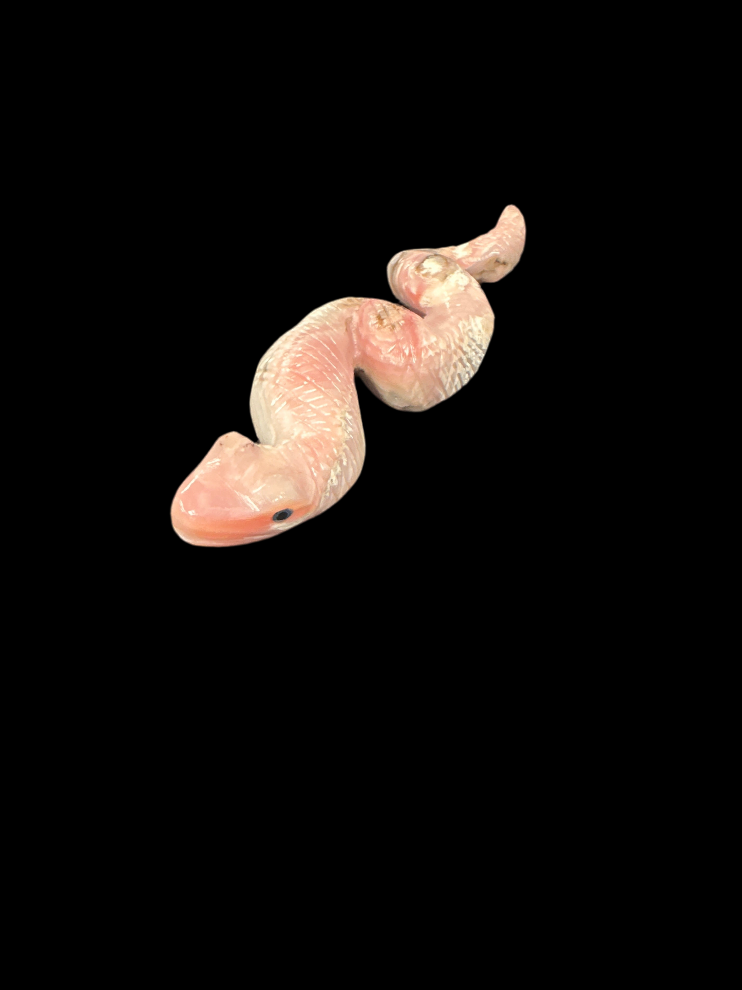 Peruvian Pink Opal Carving