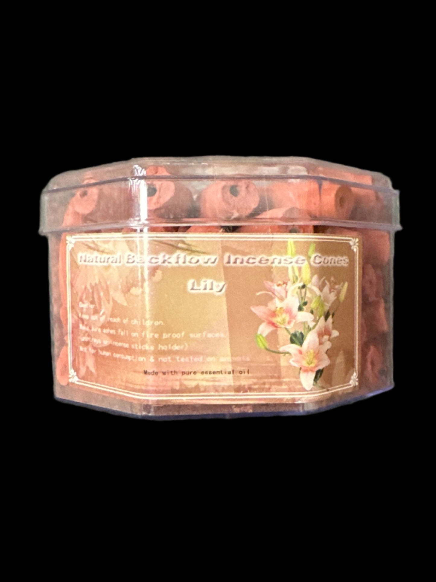 Lily Backflow Cones (70 Pieces)