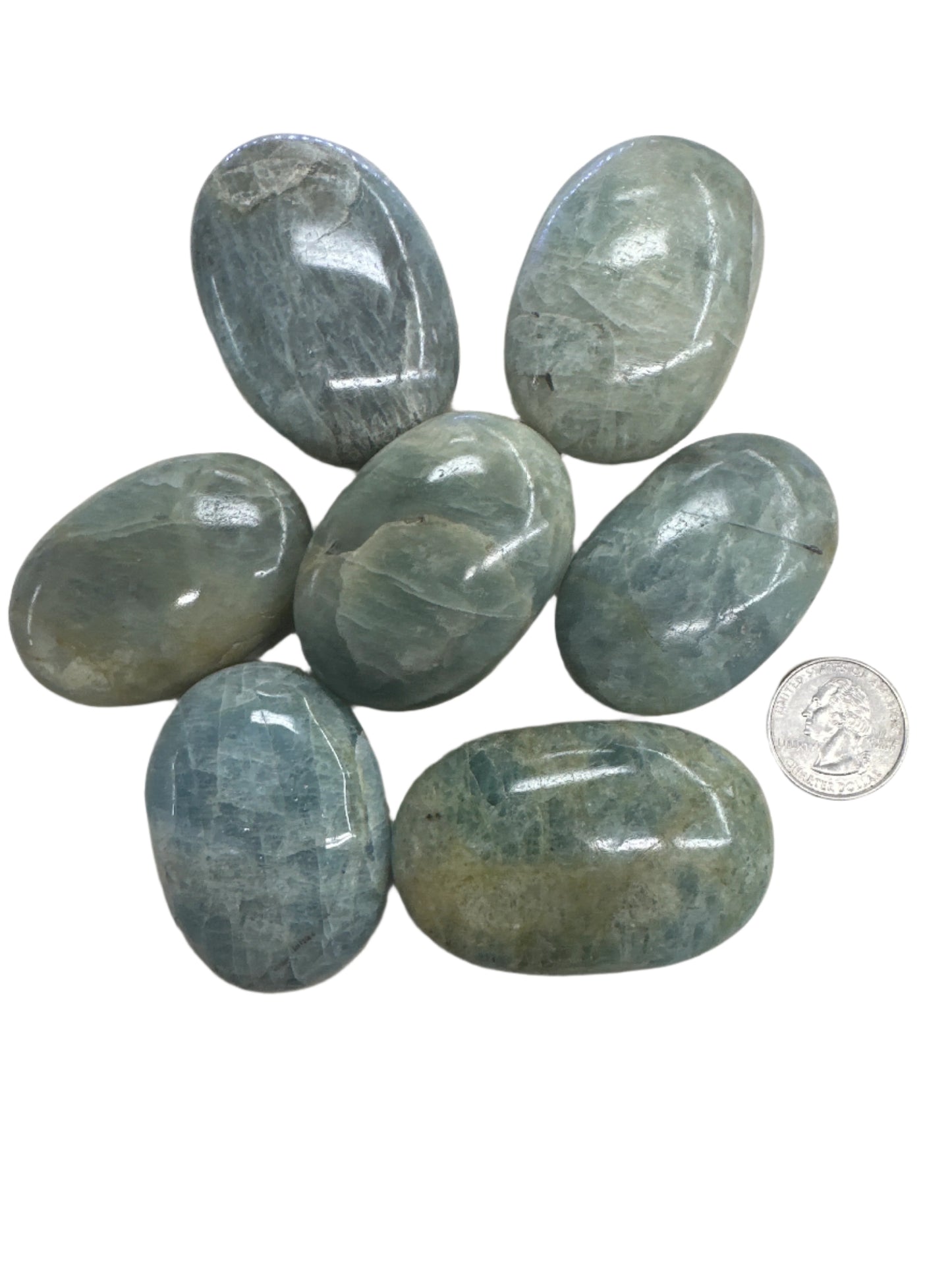 Aquamarine Palm Stone