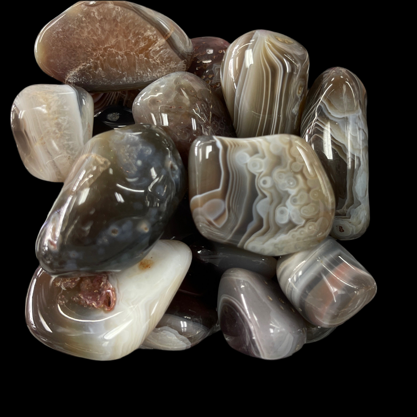 Botswana Grey Agate