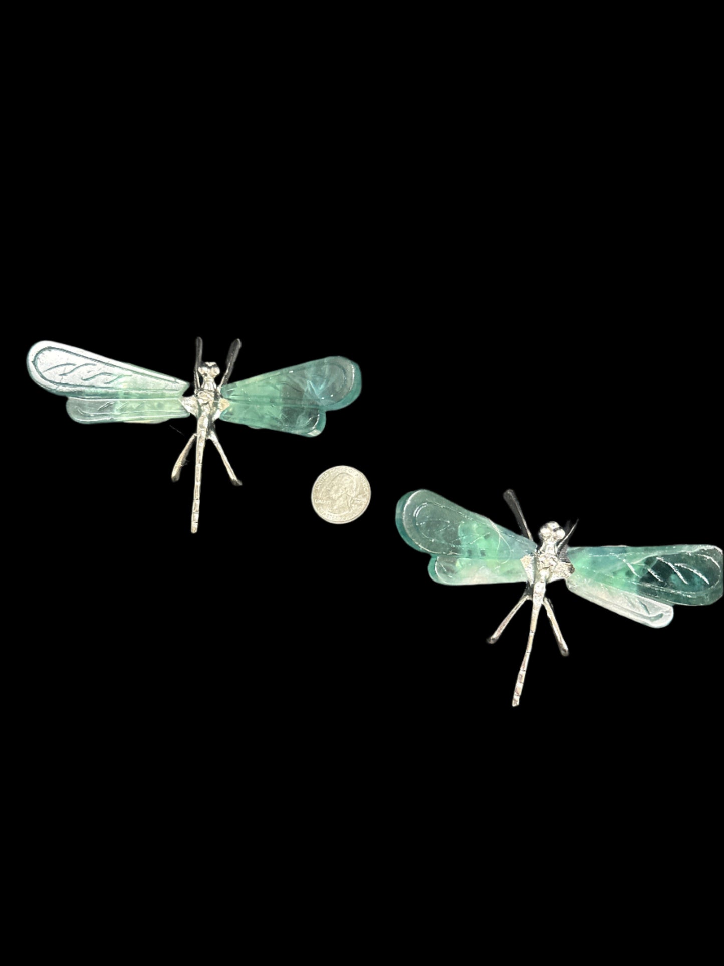 Fluorite Metal Dragonfly
