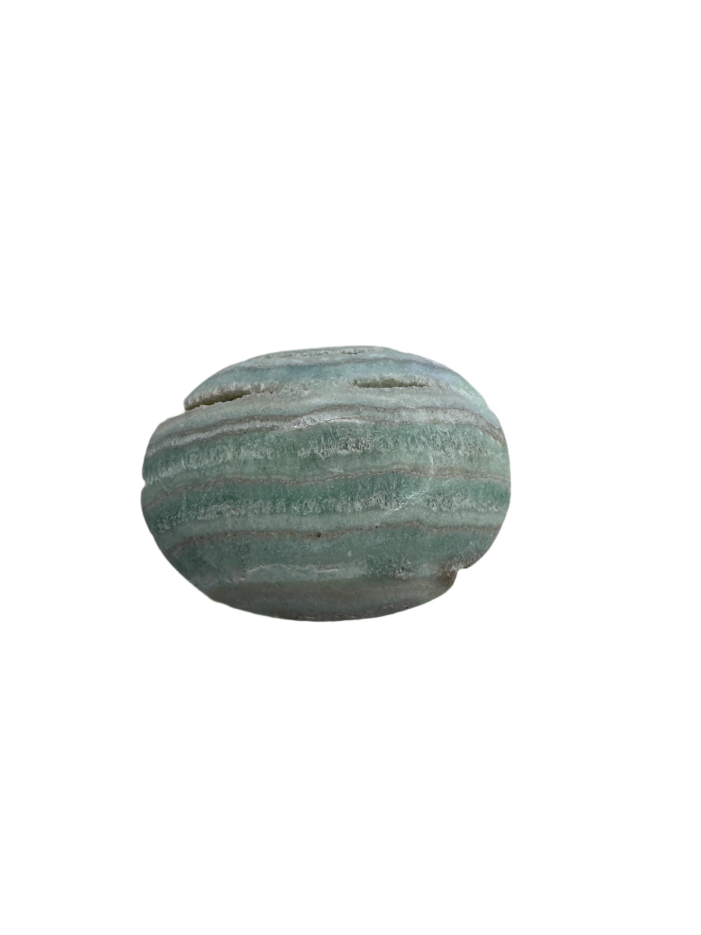 Blue Aragonite Palm Stone