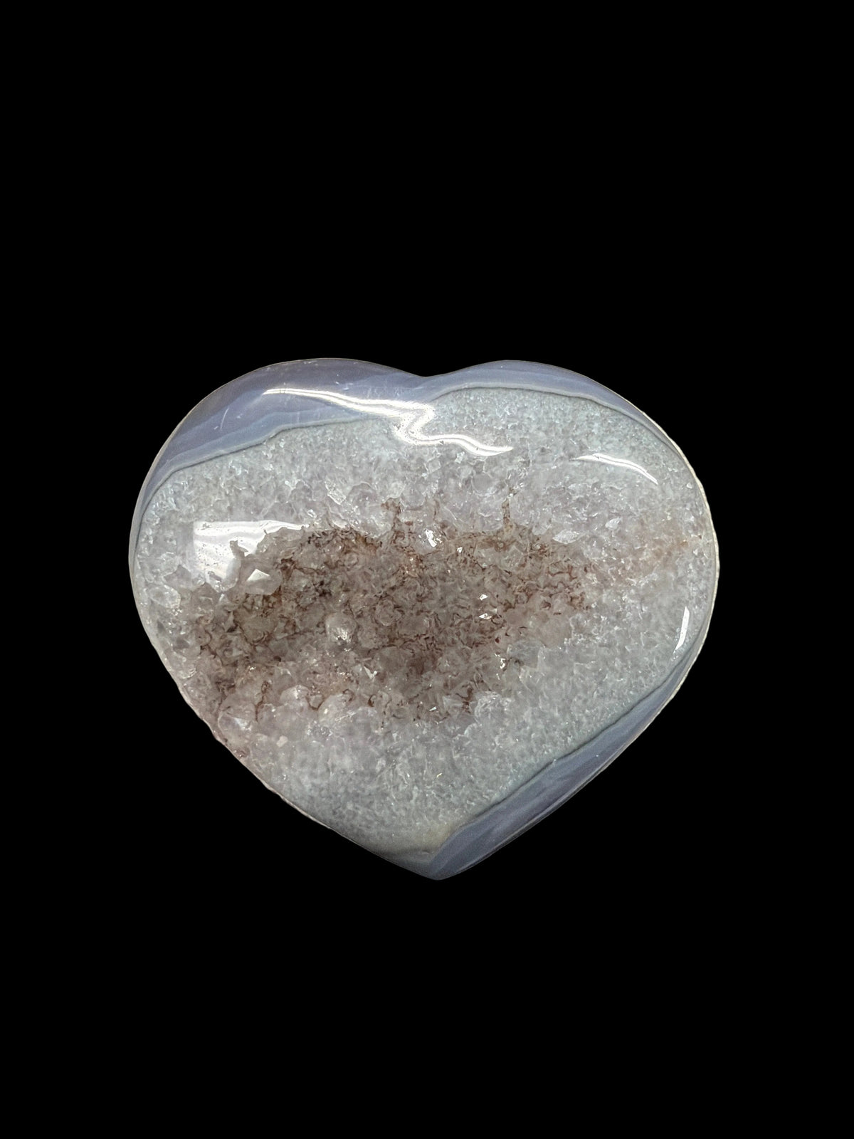 Amethyst Geode Hearts