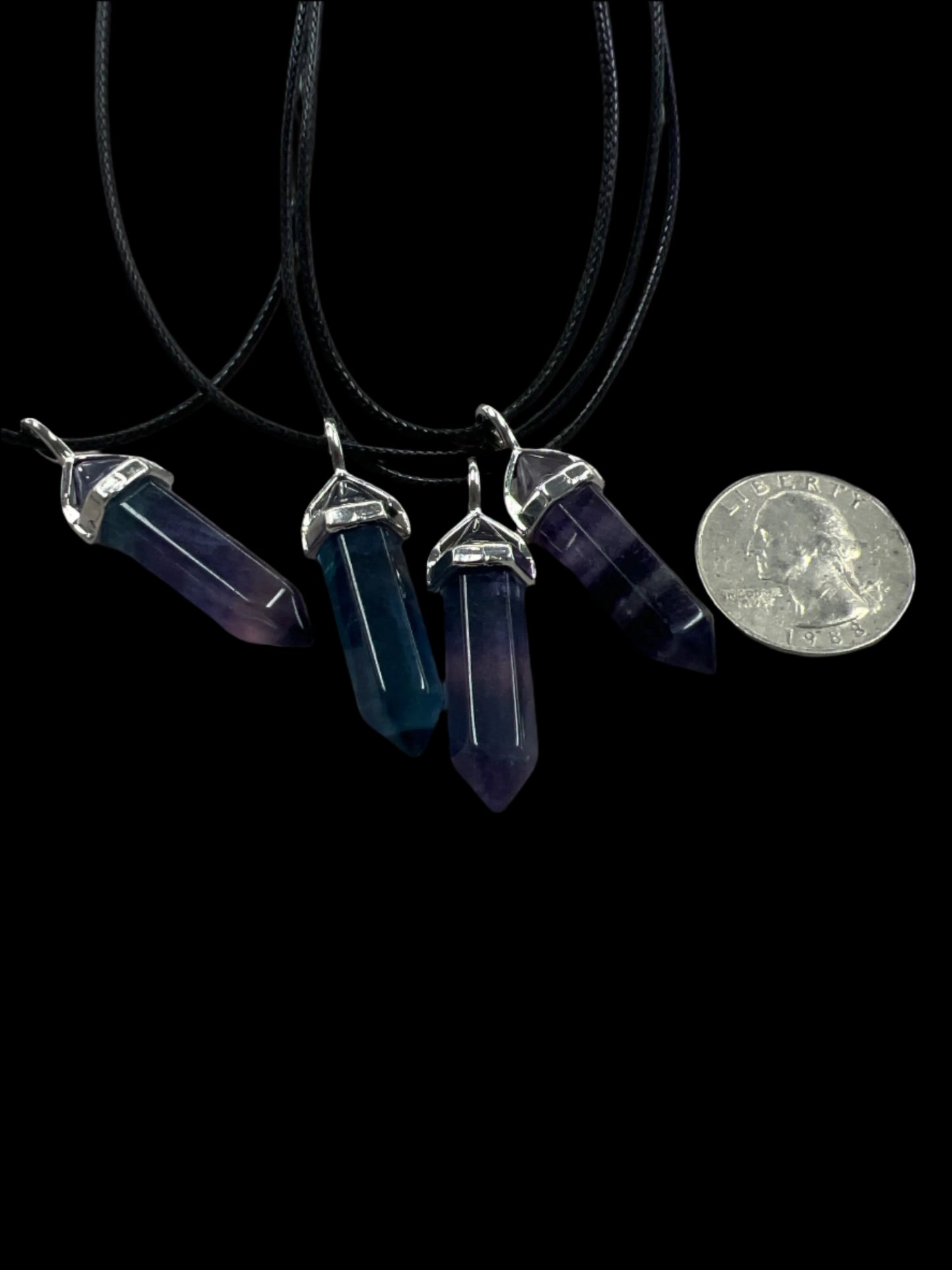 Fluorite Pendant Necklace