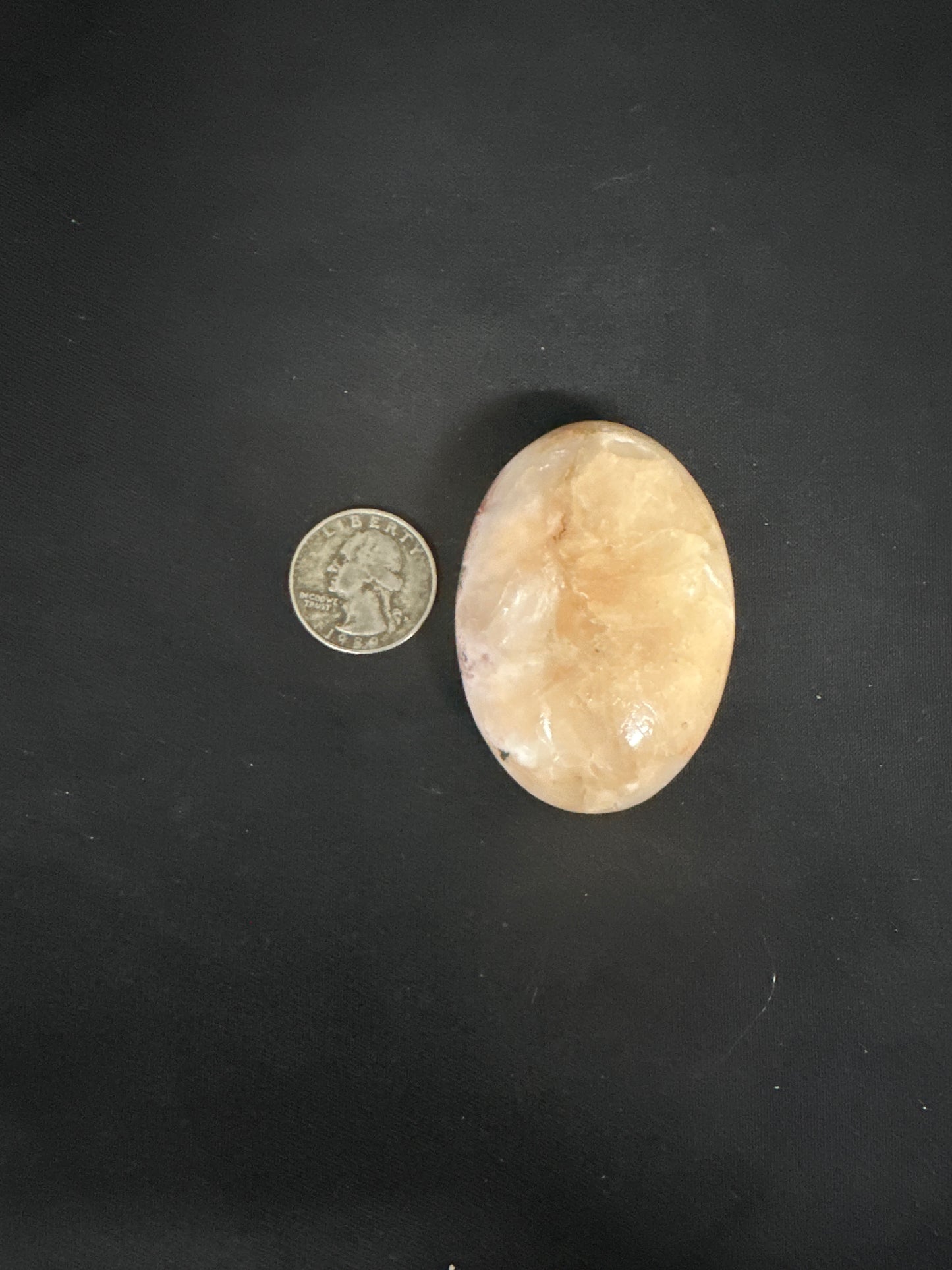 Stilbite & Heulandite Palm Stone