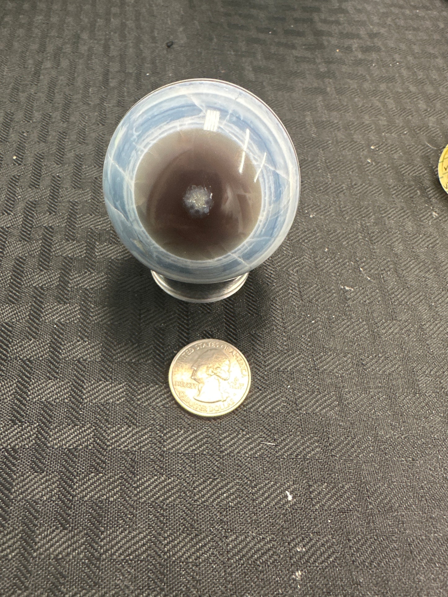 Blue Opal Sphere