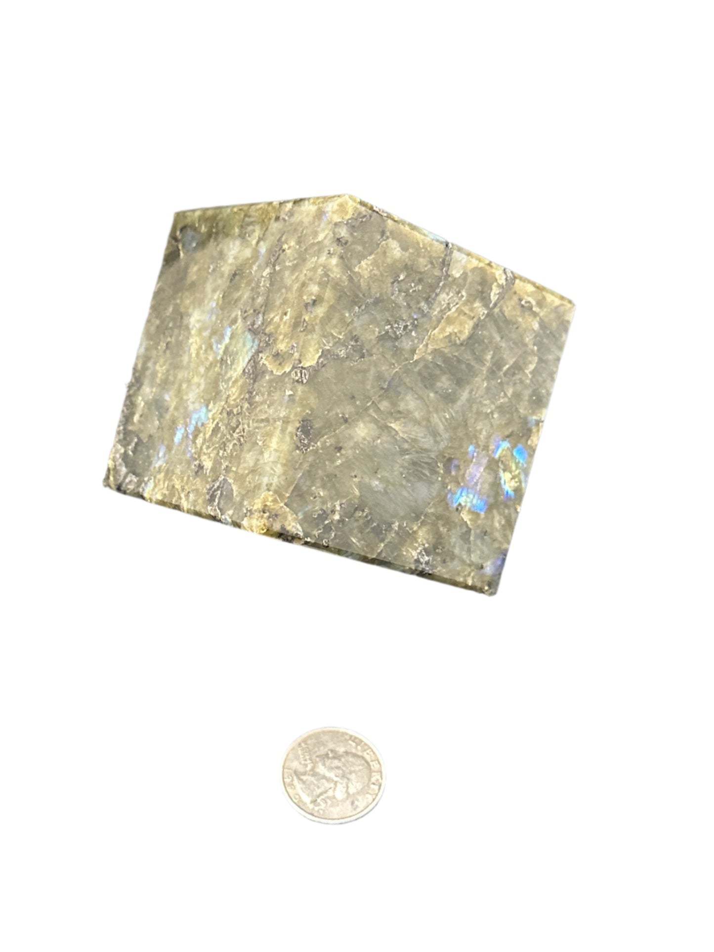 Labradorite Cube