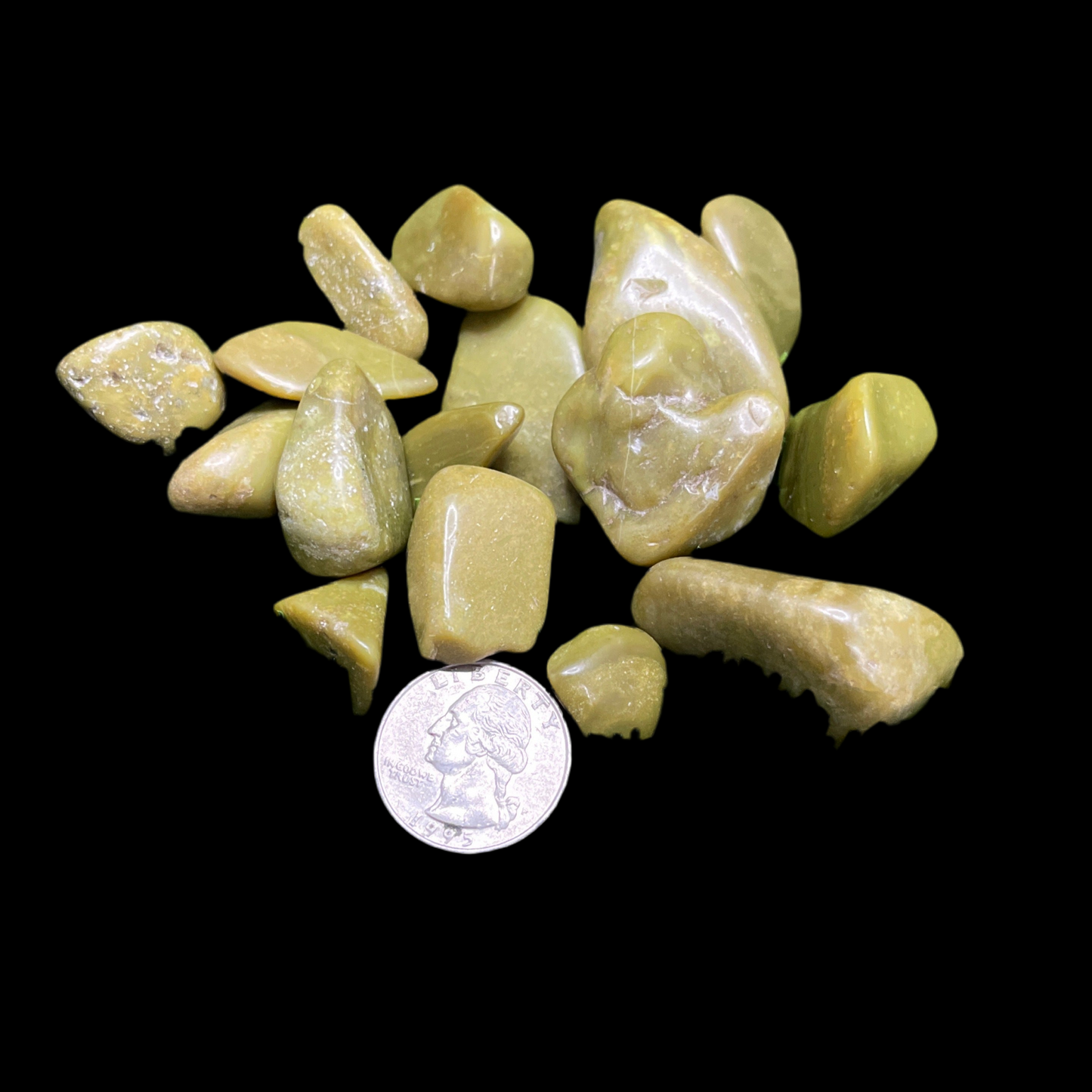 Green Opal Tumbled