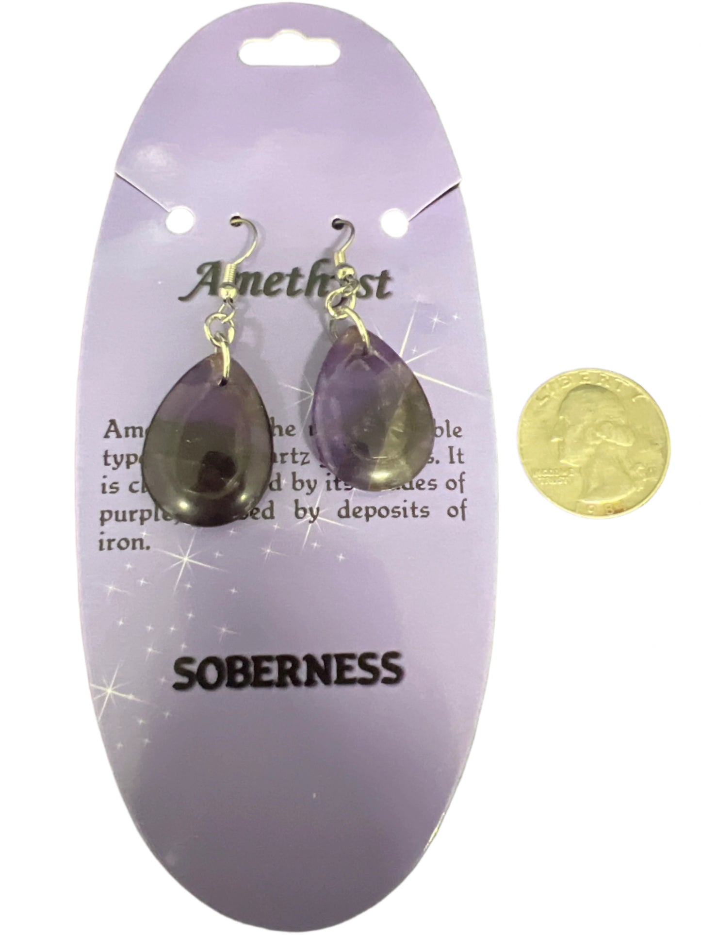 Carded Gemstone Earrings