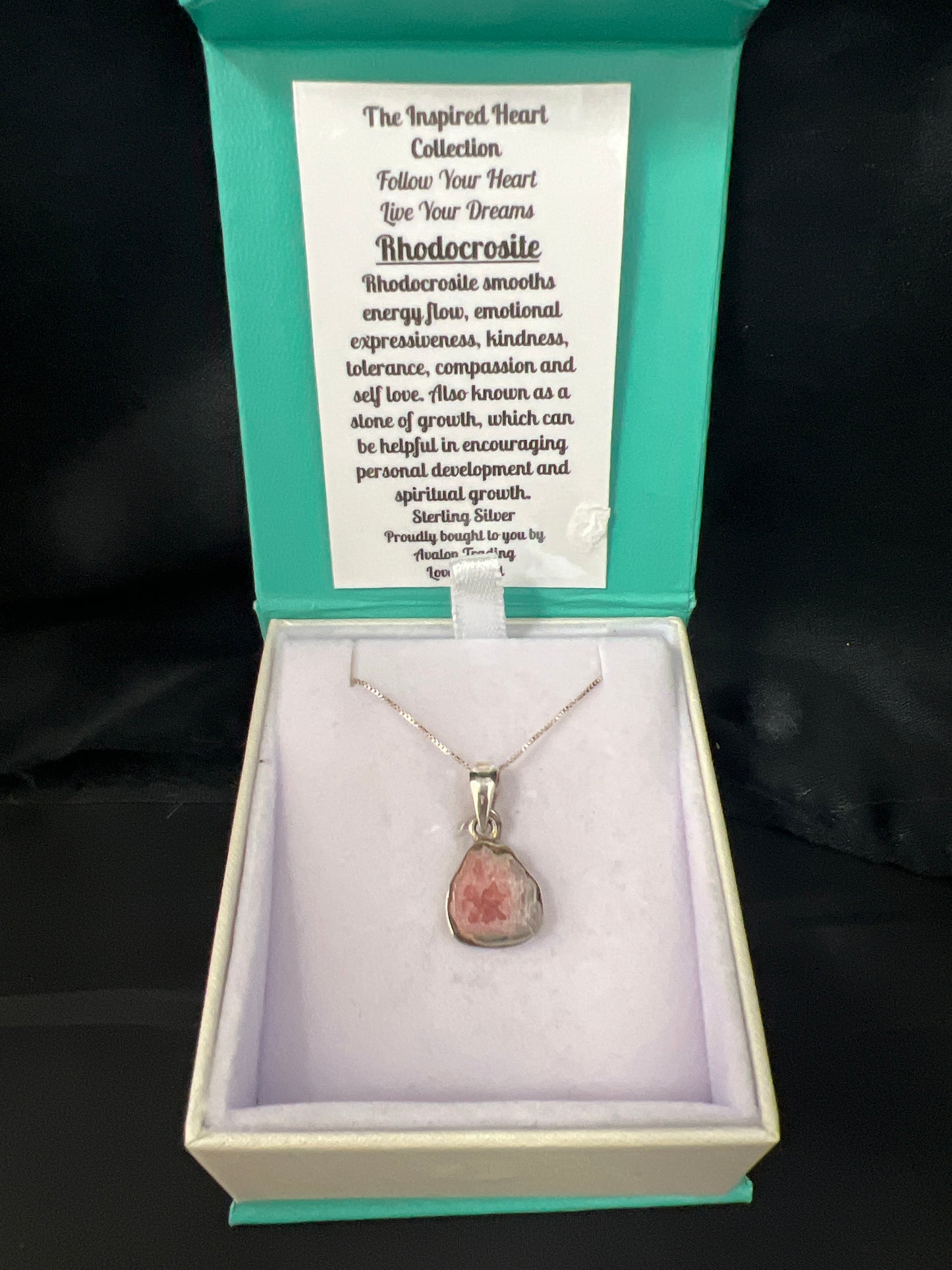 Rhodochrosite Necklace
