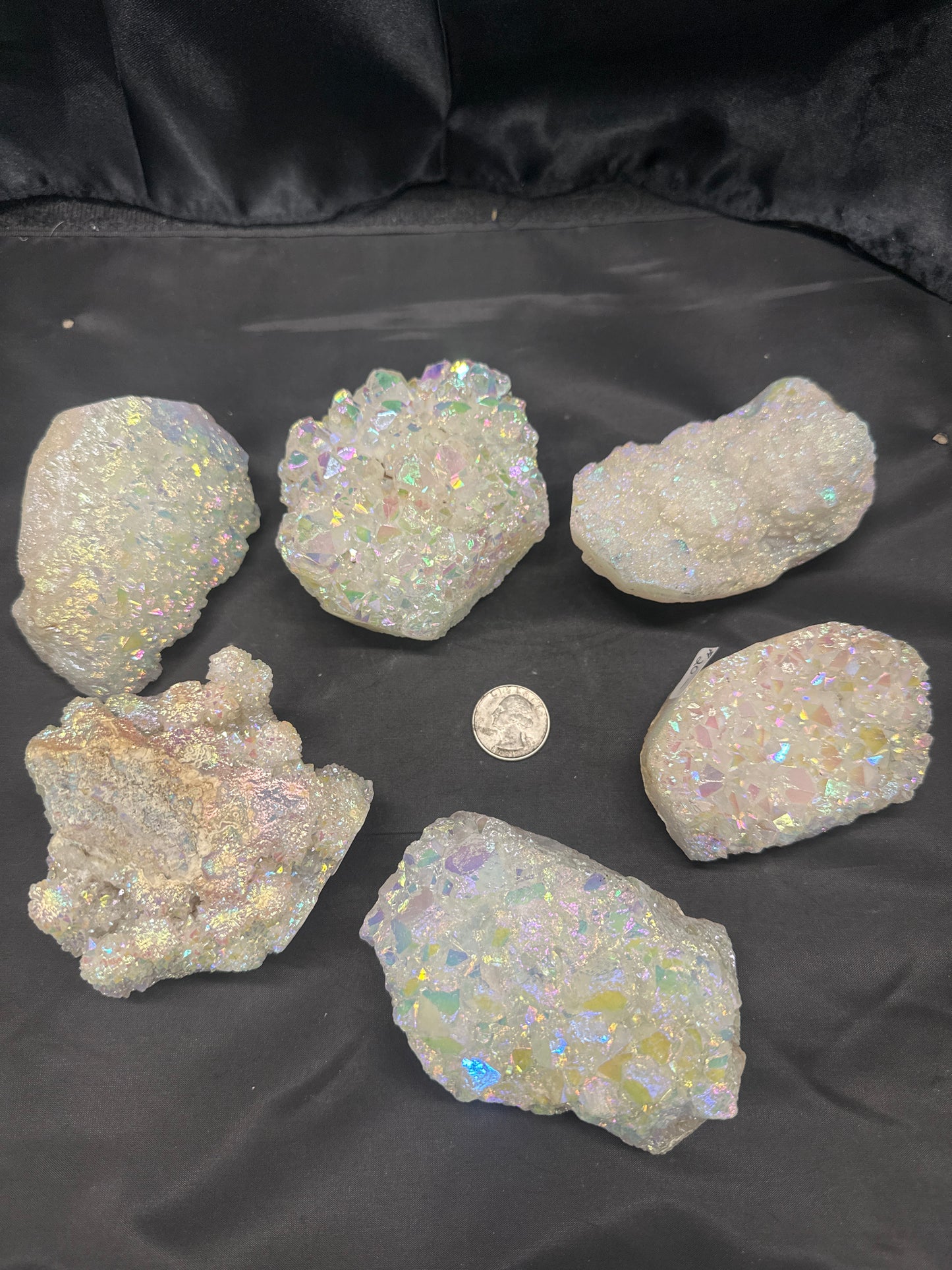 Angel Aura Quartz Cluster