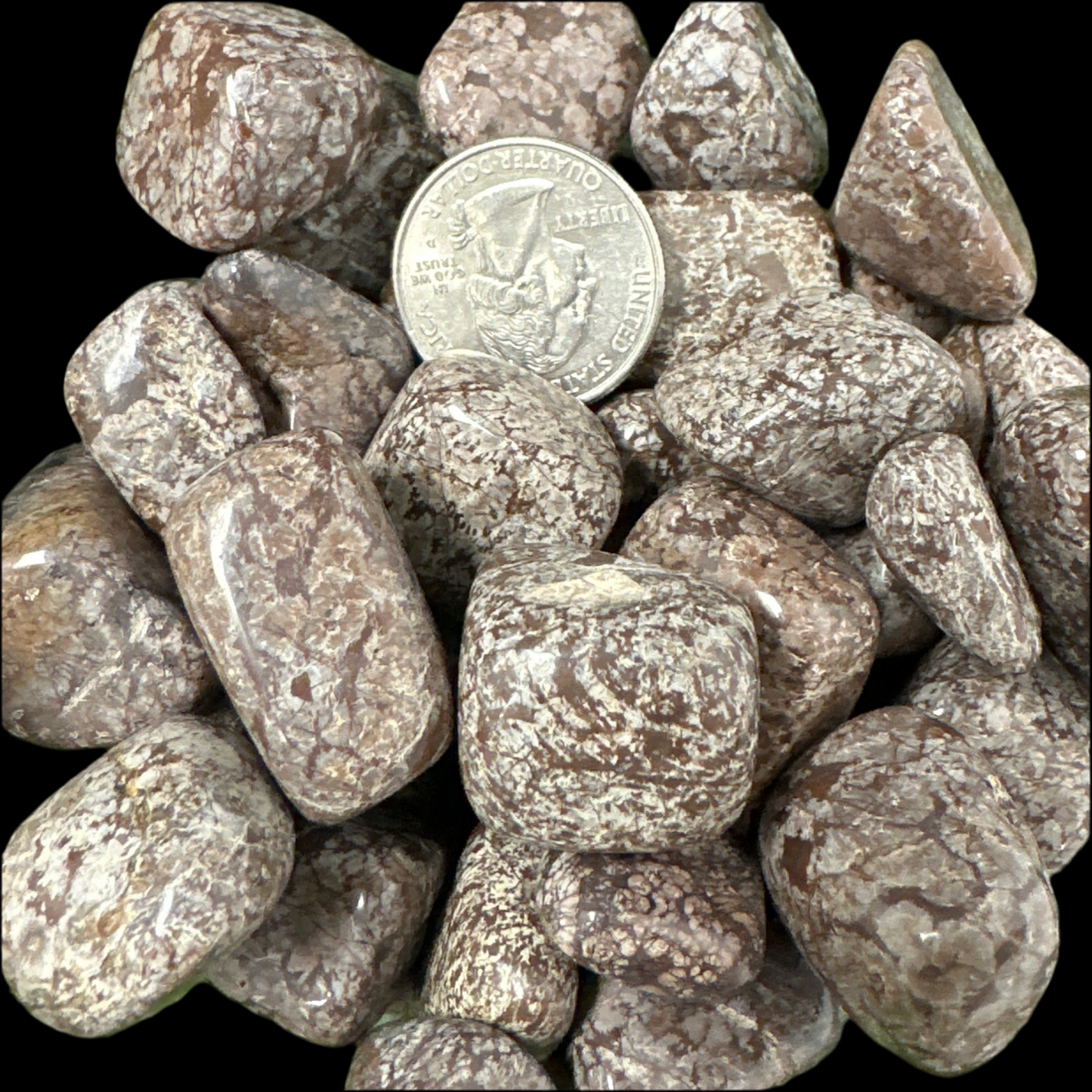 Brown Snowflake Obsidian