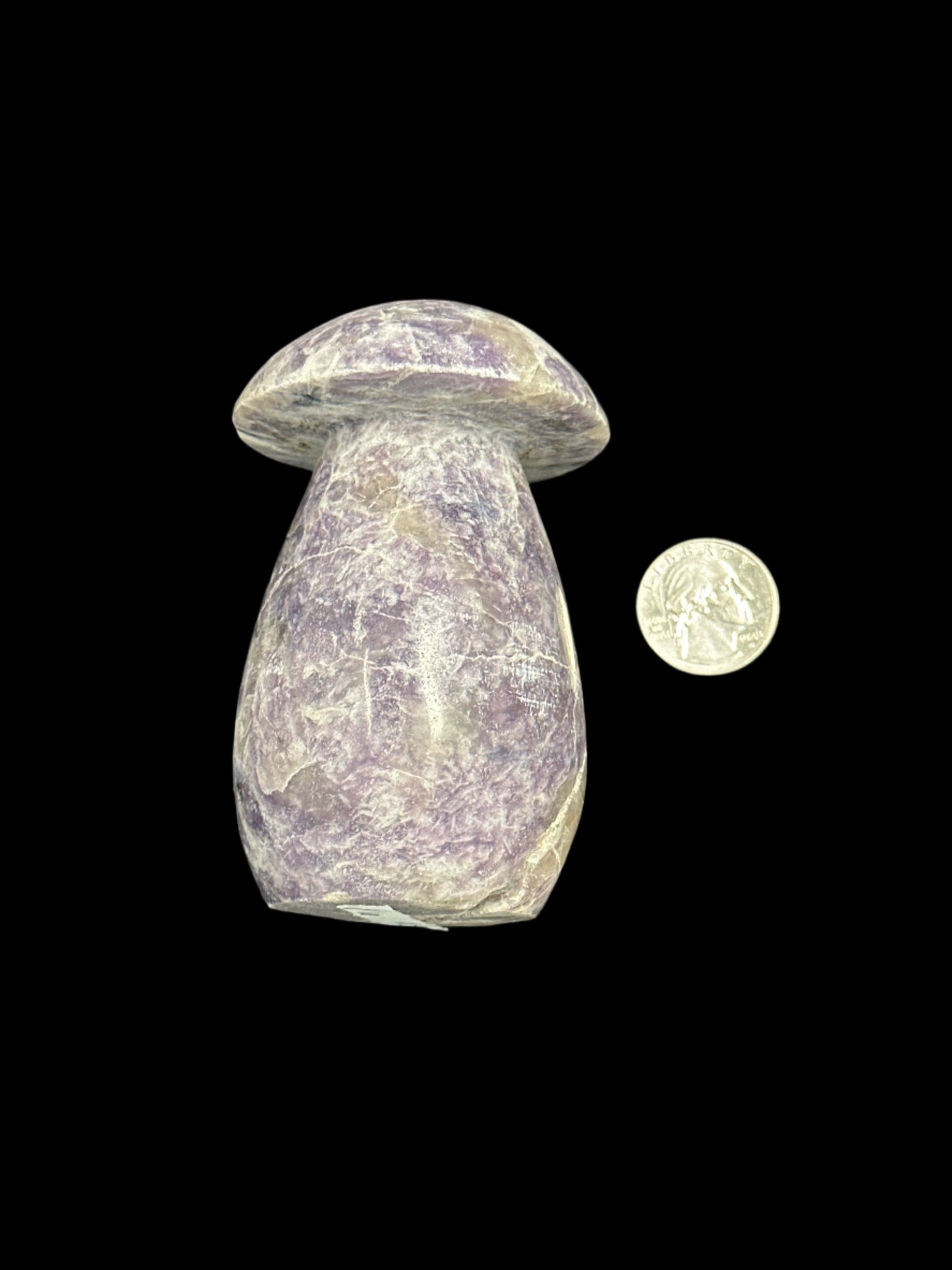 Lepidolite Mushroom