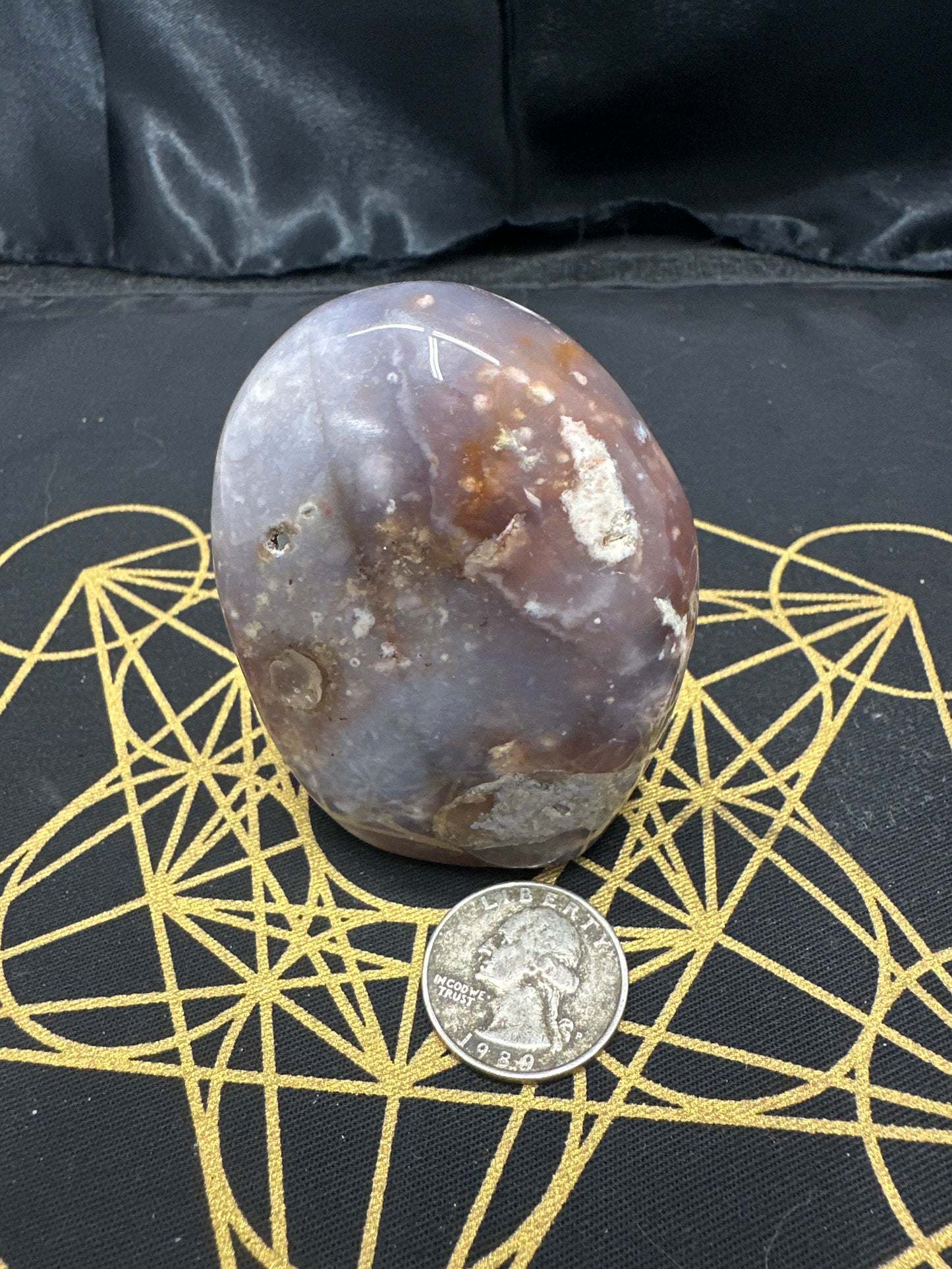 Violet Flame Agate Freeform