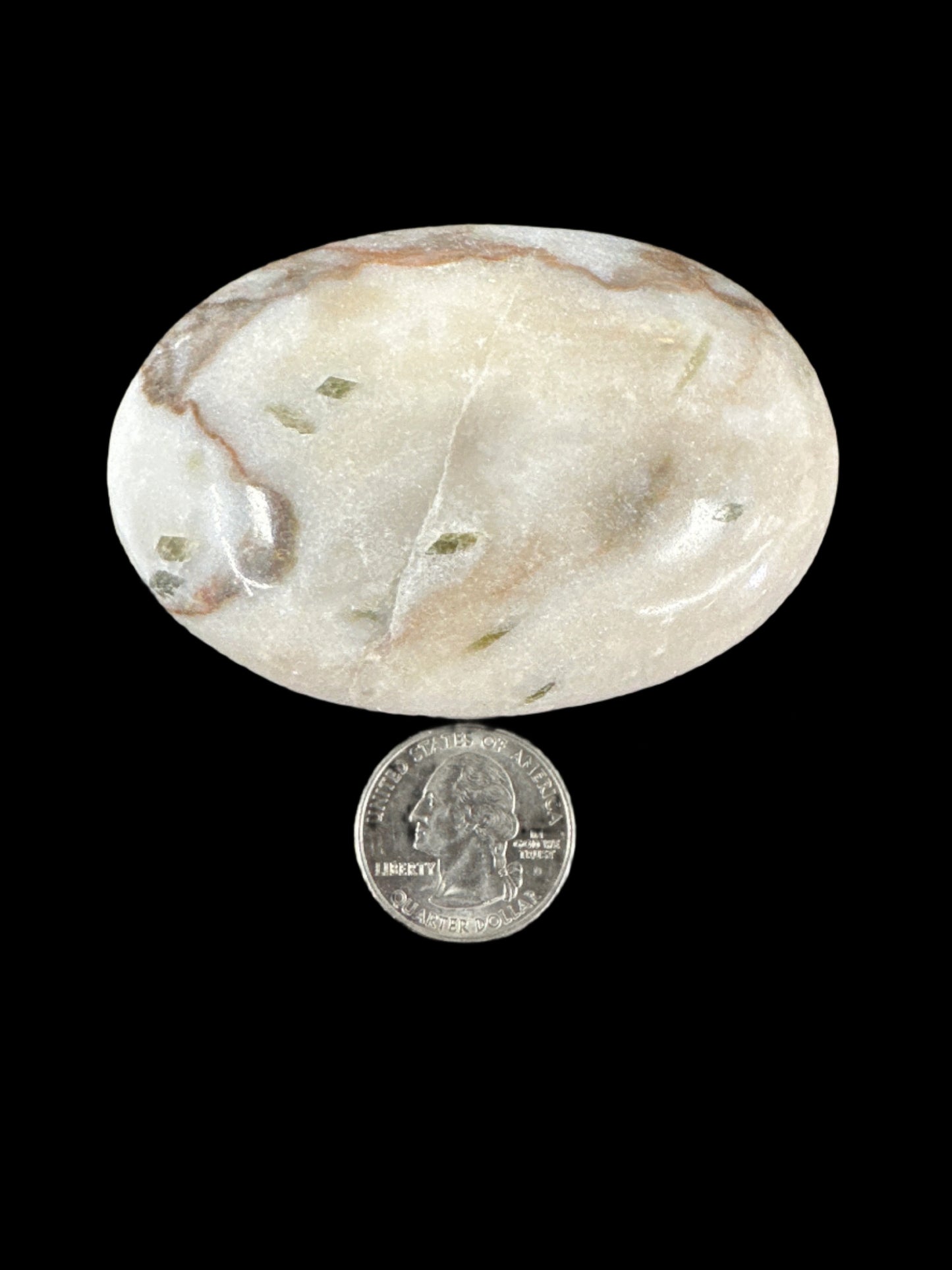 Wollastonite Palm Stone