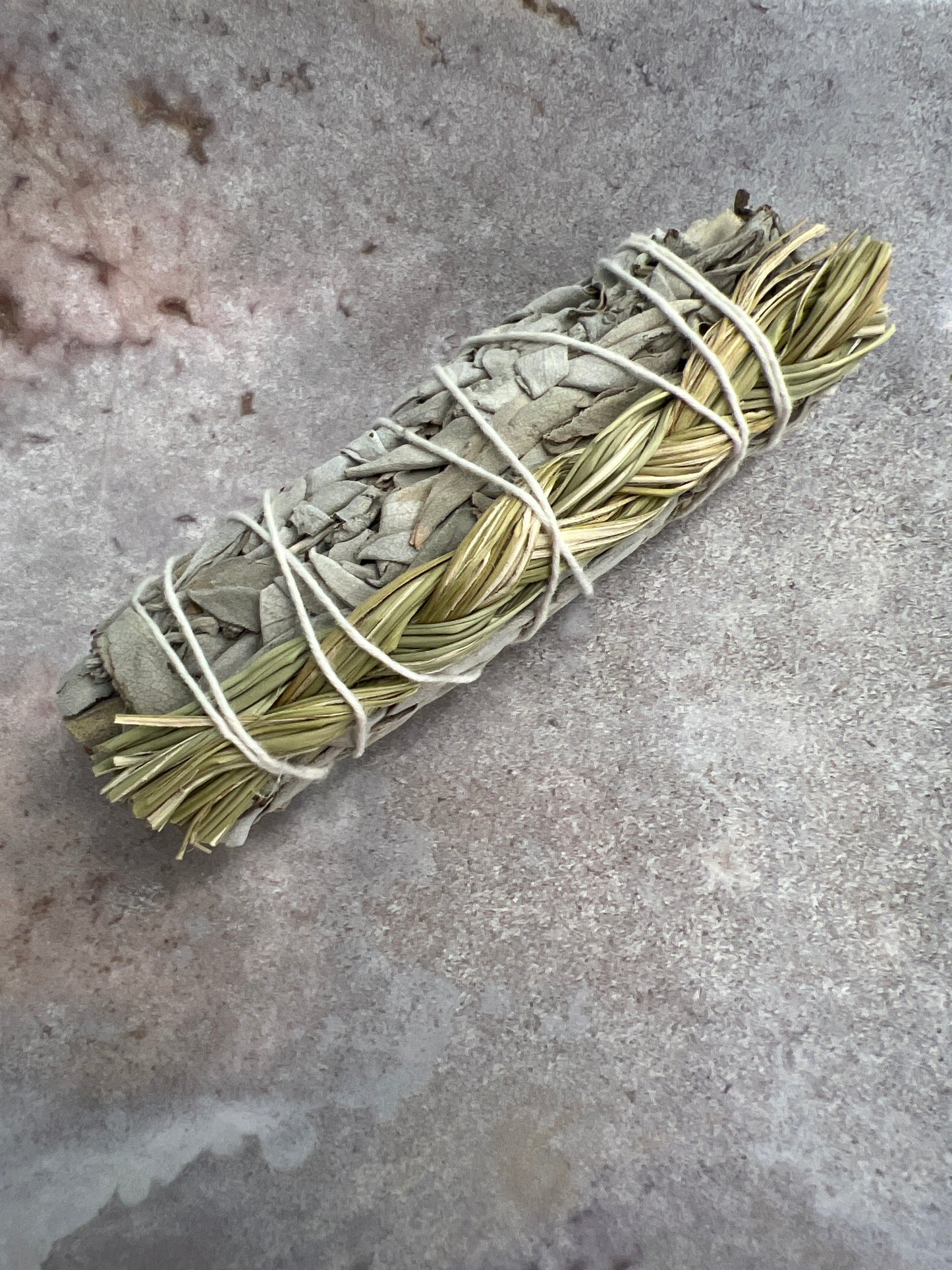White Sage with Sweetgrass