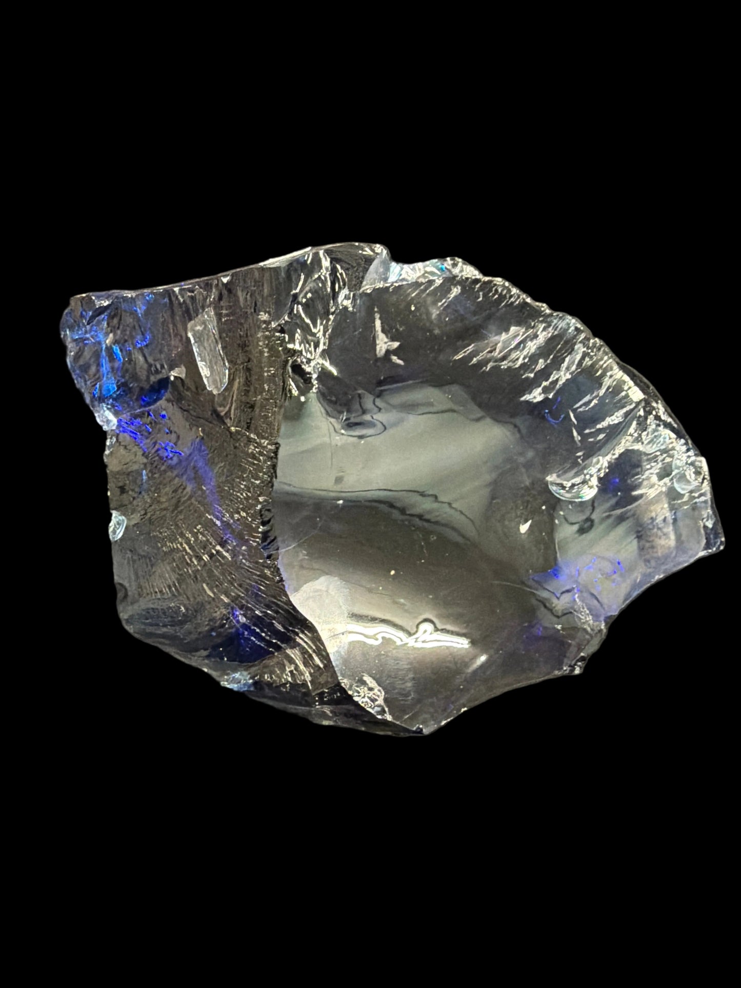 Indigo Obsidian Chunks