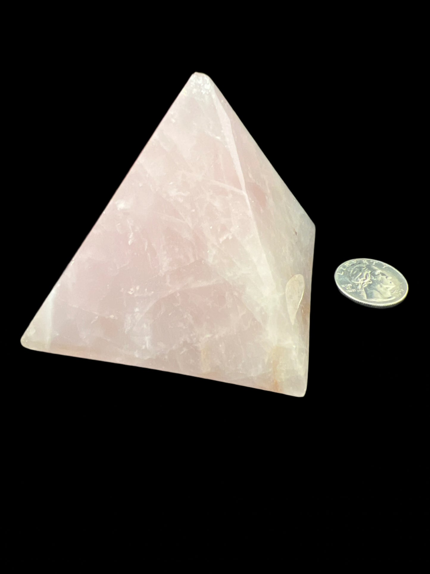 Rose Quartz Pyramid