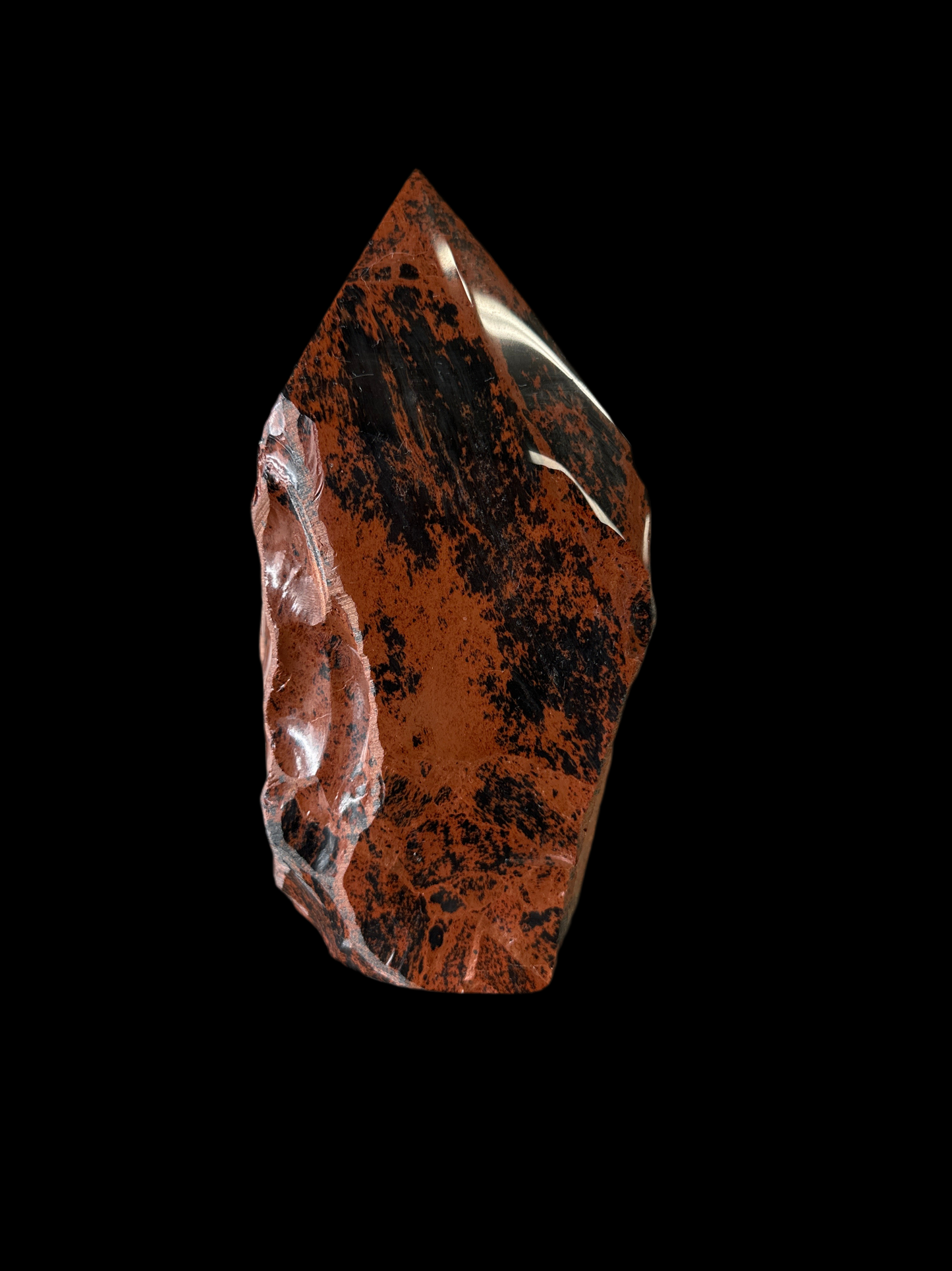 Mahogany Obsidian Point