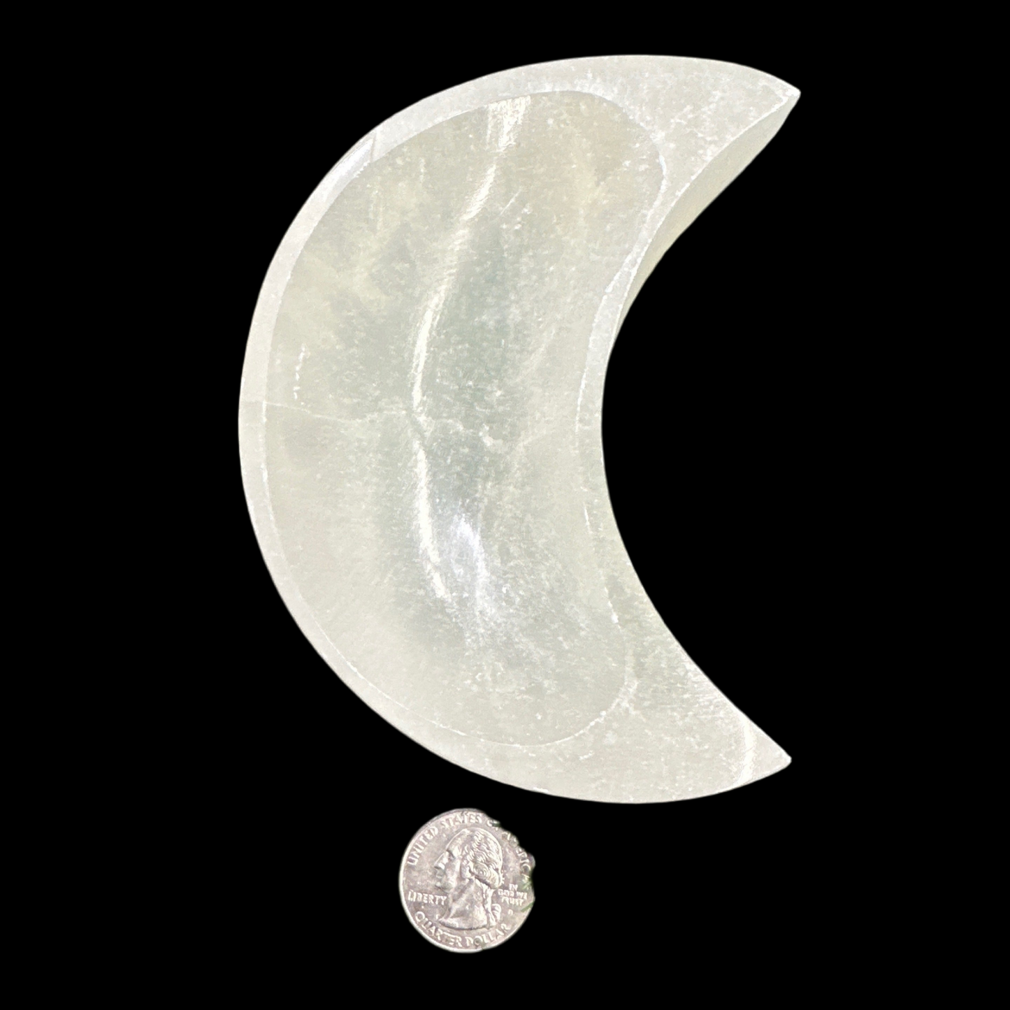 Moon Selenite Bowl 10cm
