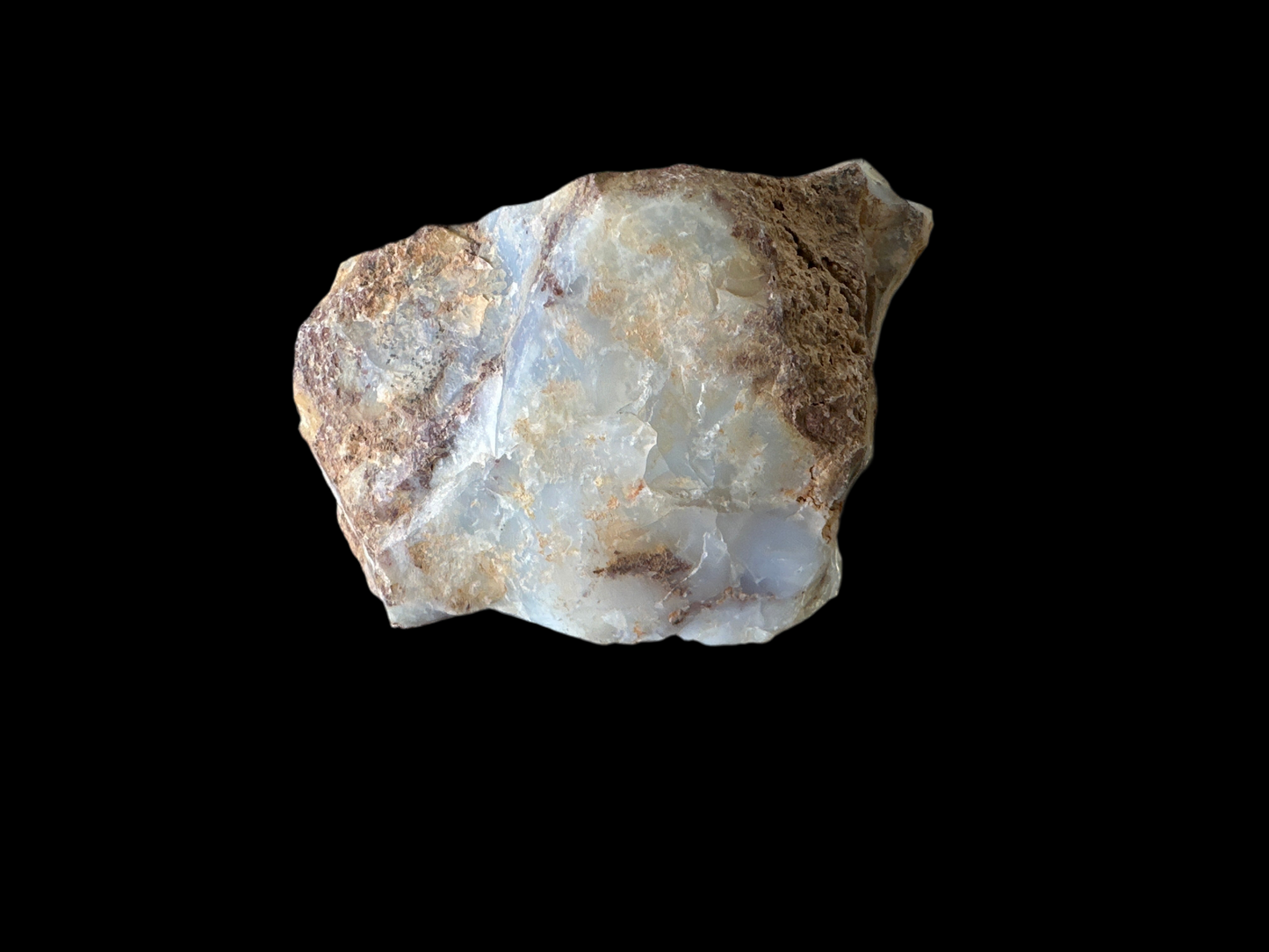 Dendritic opal chunks