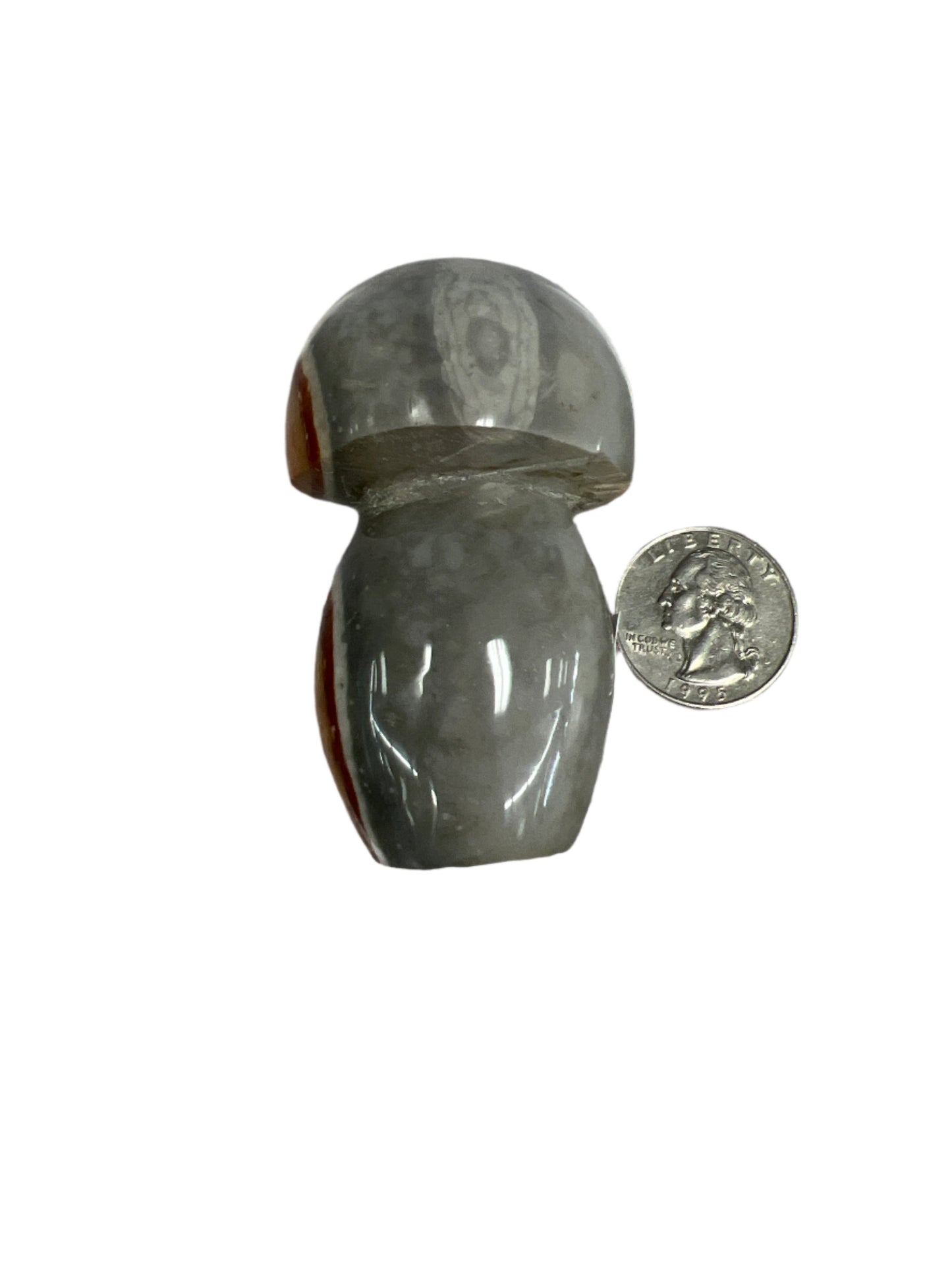 Polychrome Jasper Mushroom