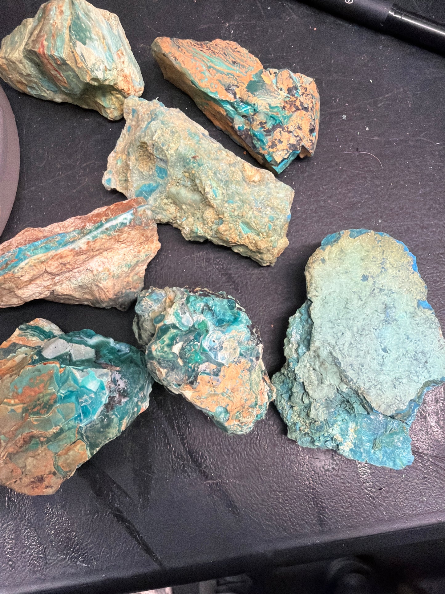 Peruvian Blue Opal Large chunks