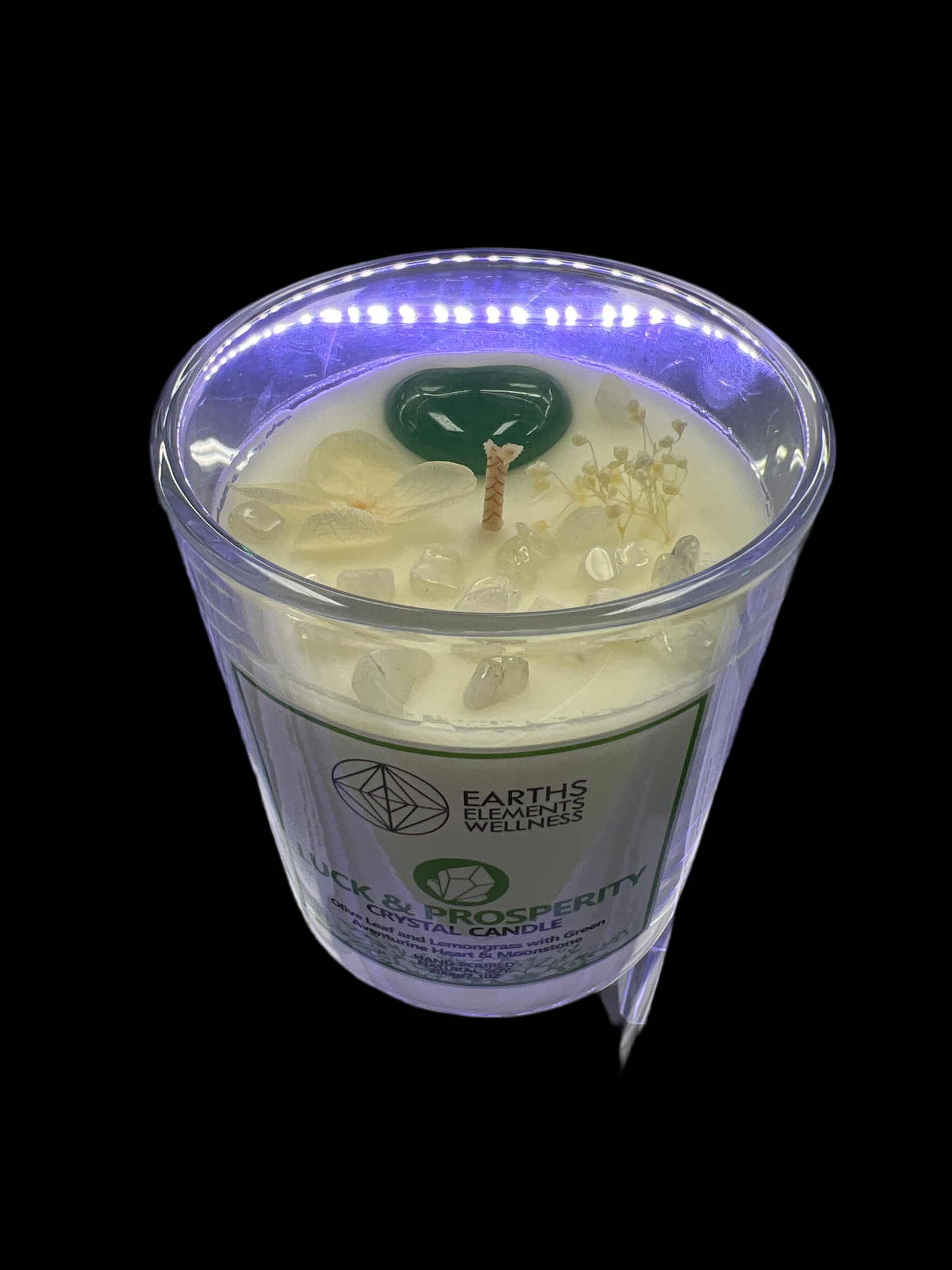 Luck & Prosperity Glass Jar Candle