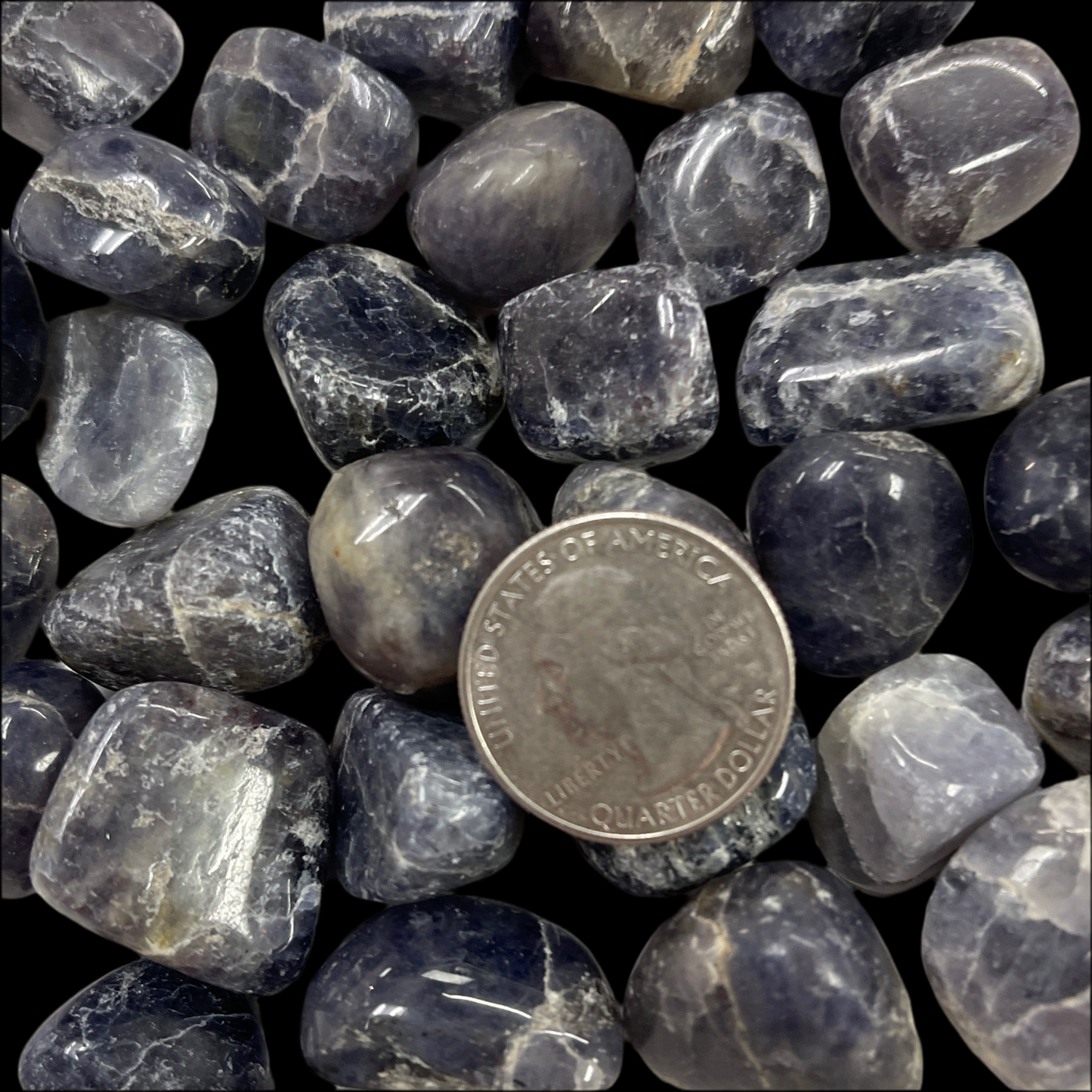 Iolite Tumbled