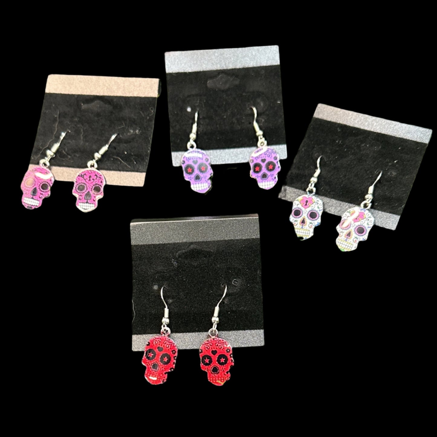 Sugar skull earrings