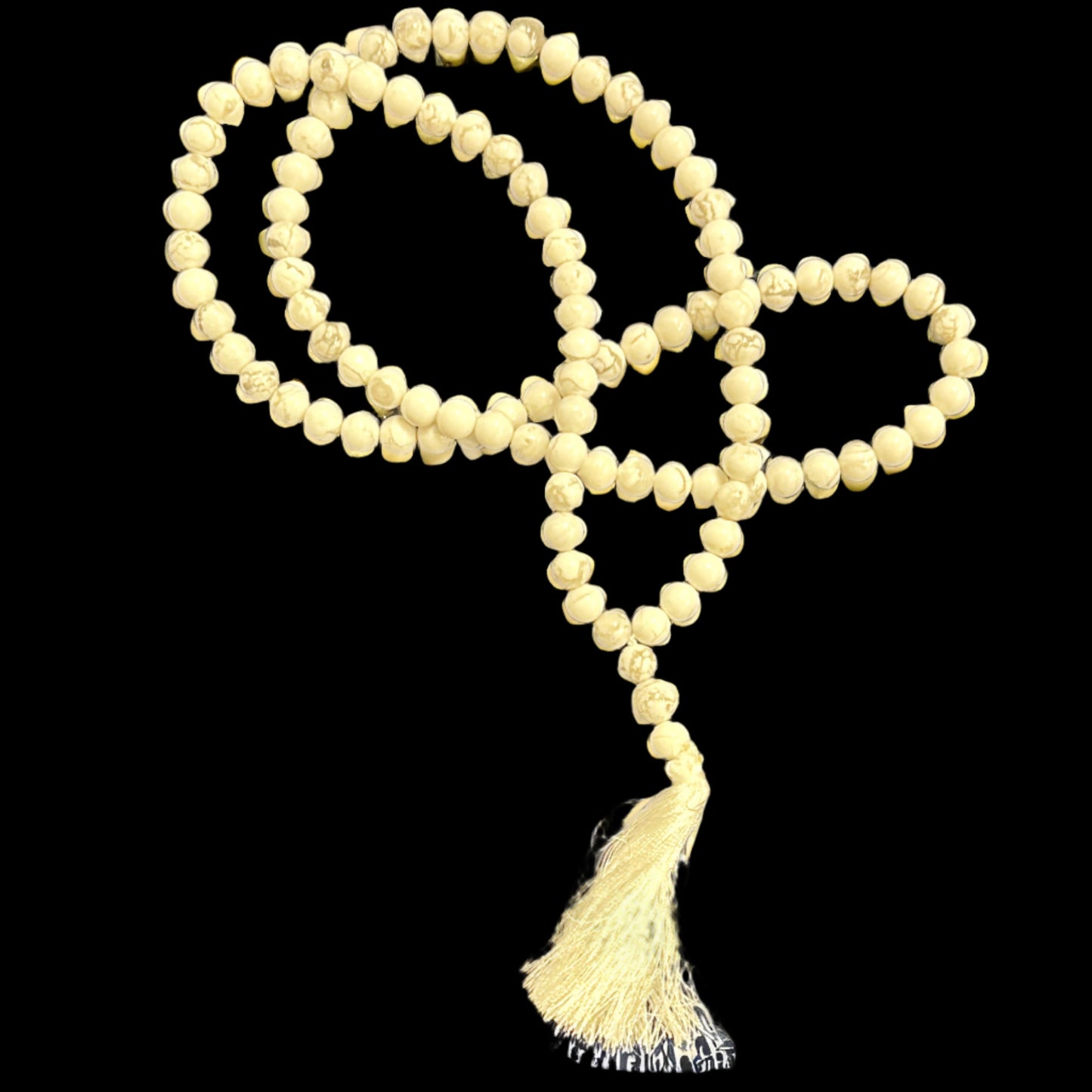 Howlite Mala