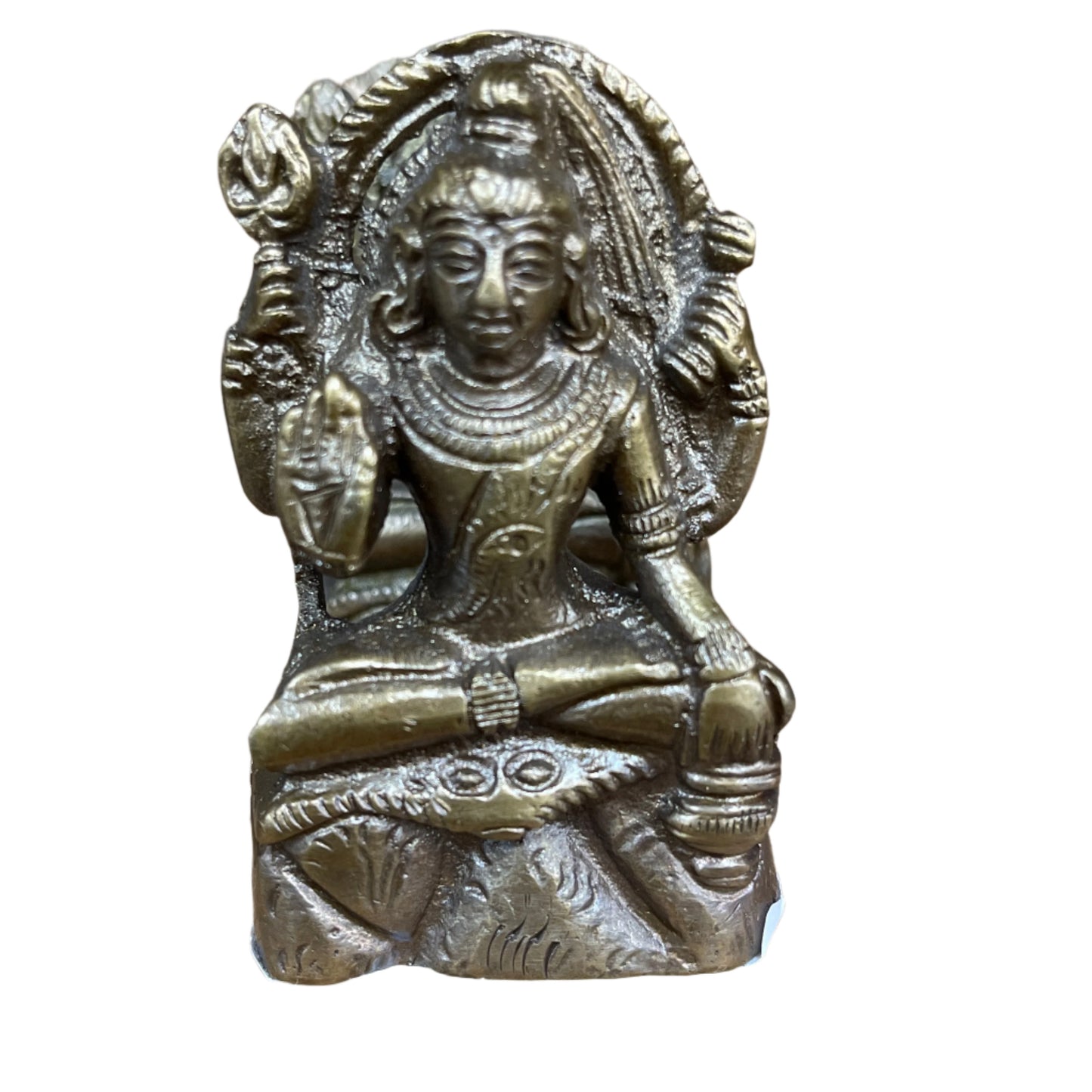 Shiva 4" Brass