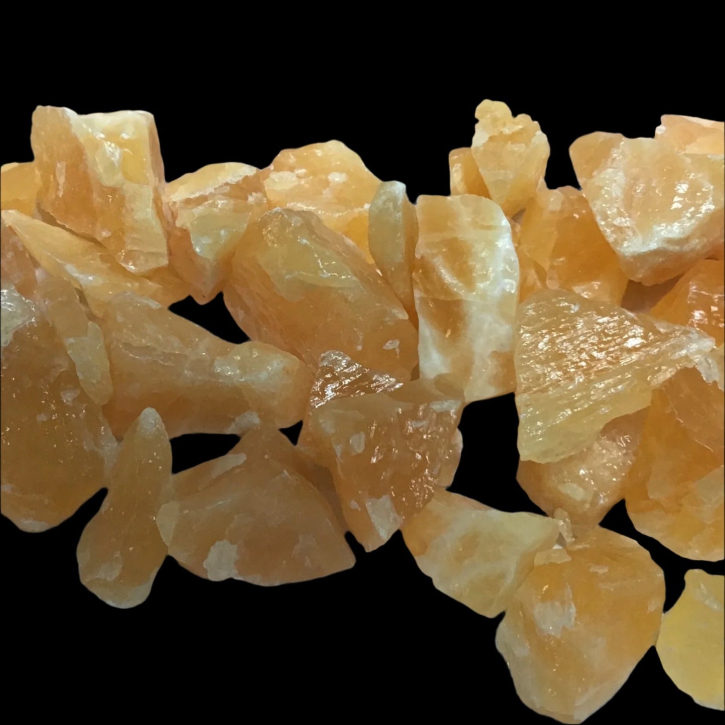 Tangerine Calcite rough