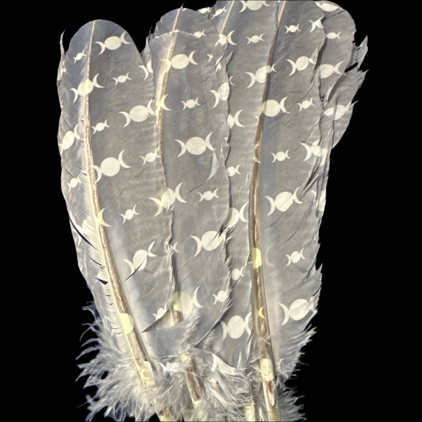 Triple Moon Feather