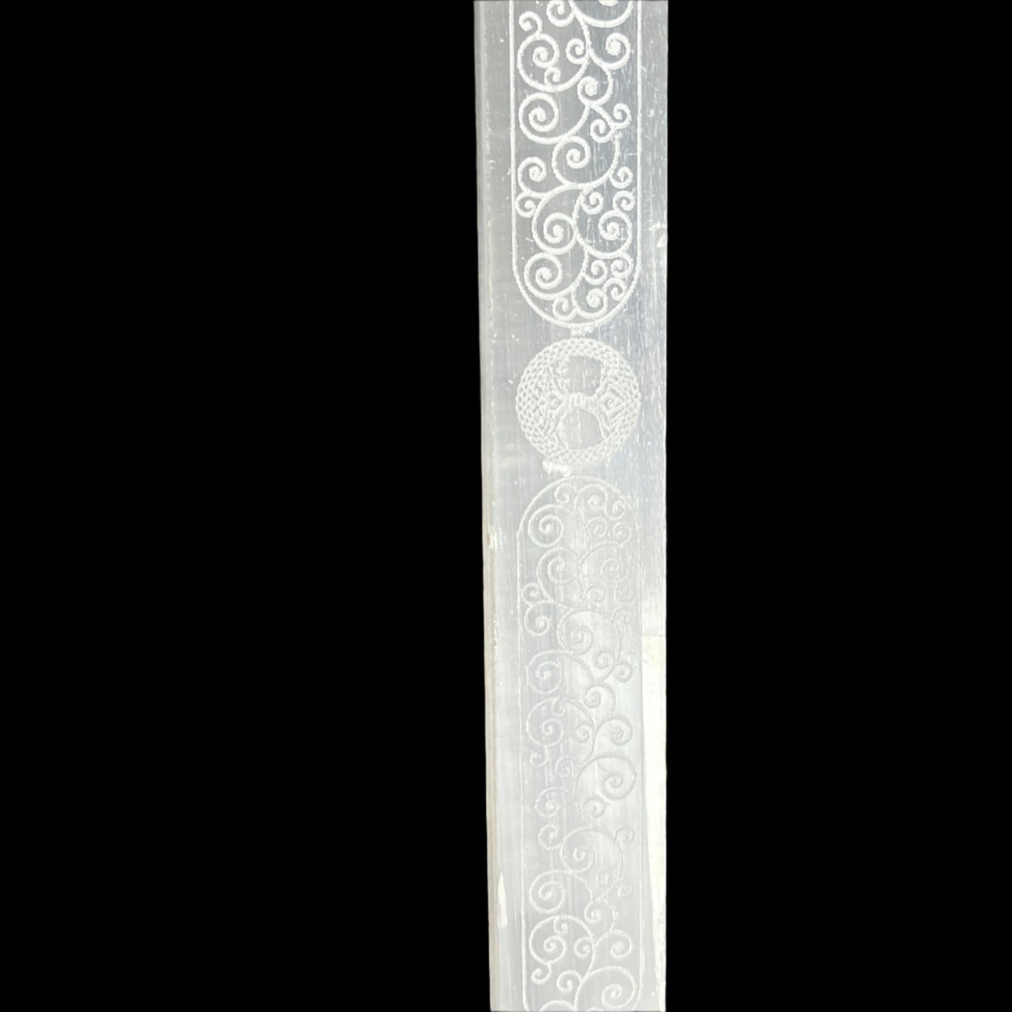 Tree of Life Selenite Wand