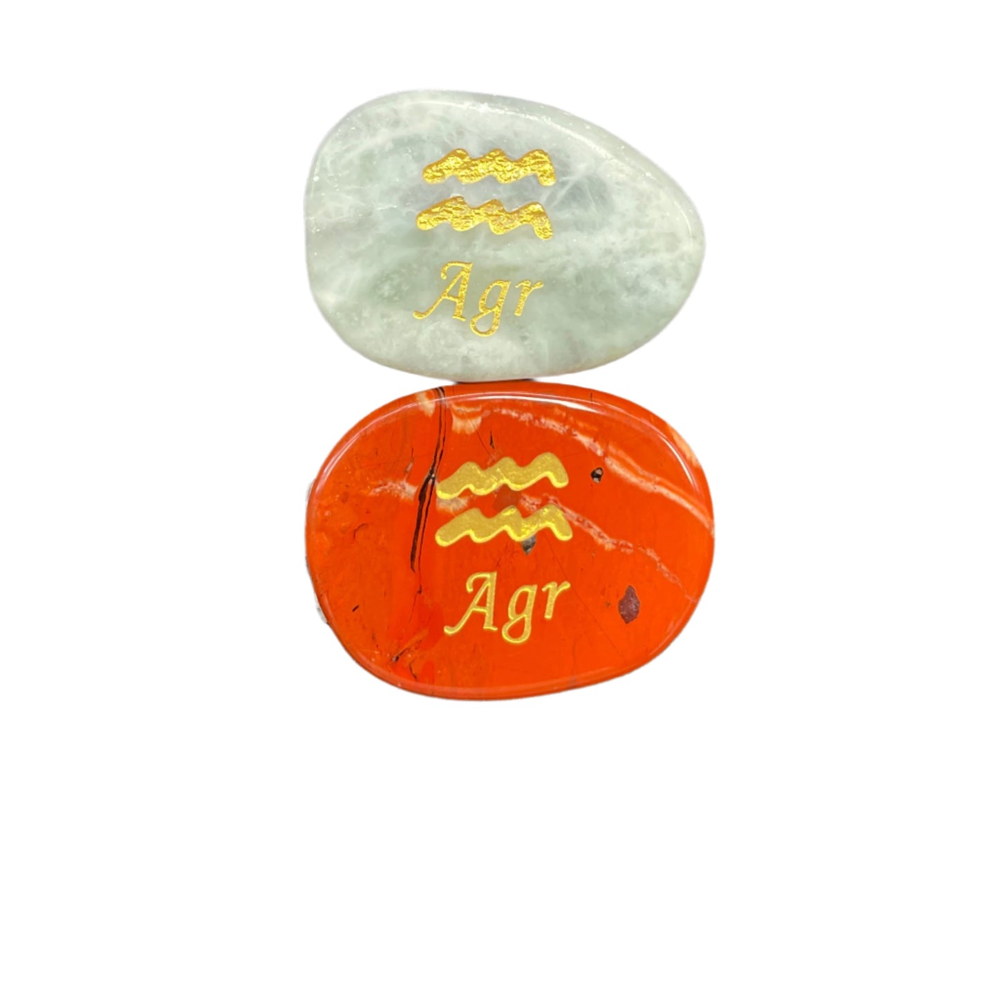 Zodiac worry stones