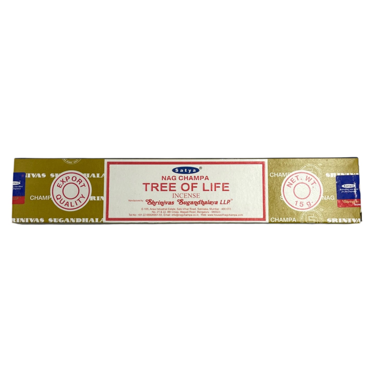 Satya tree of life incense sticks