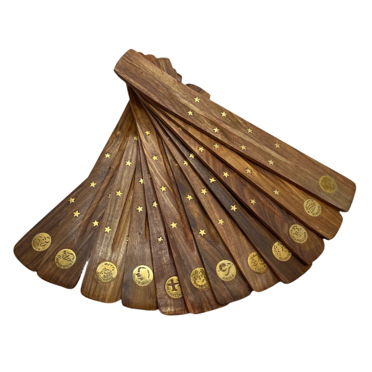 Zodiac wood Ash Catcher 10"