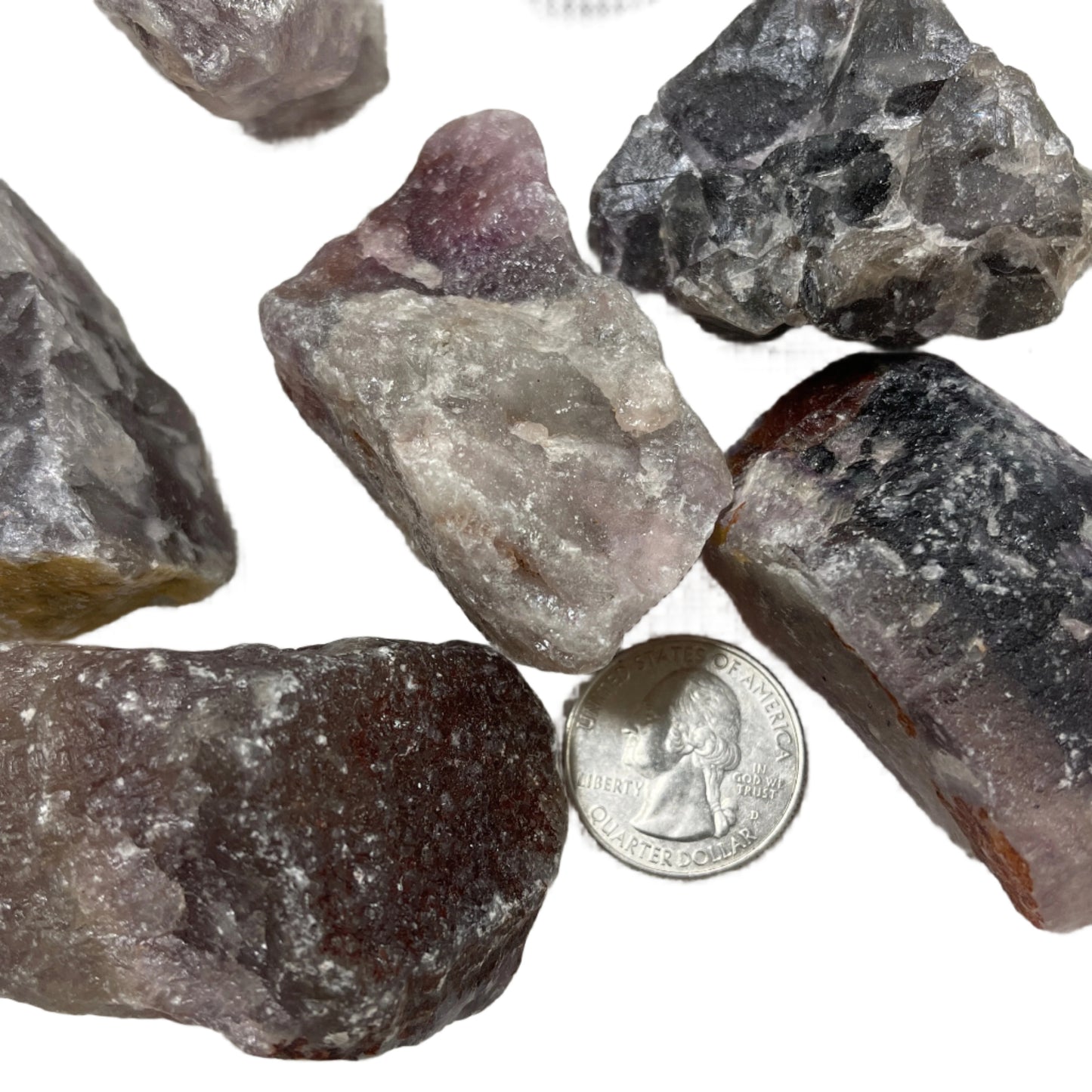 Rainbow Fluorite Large