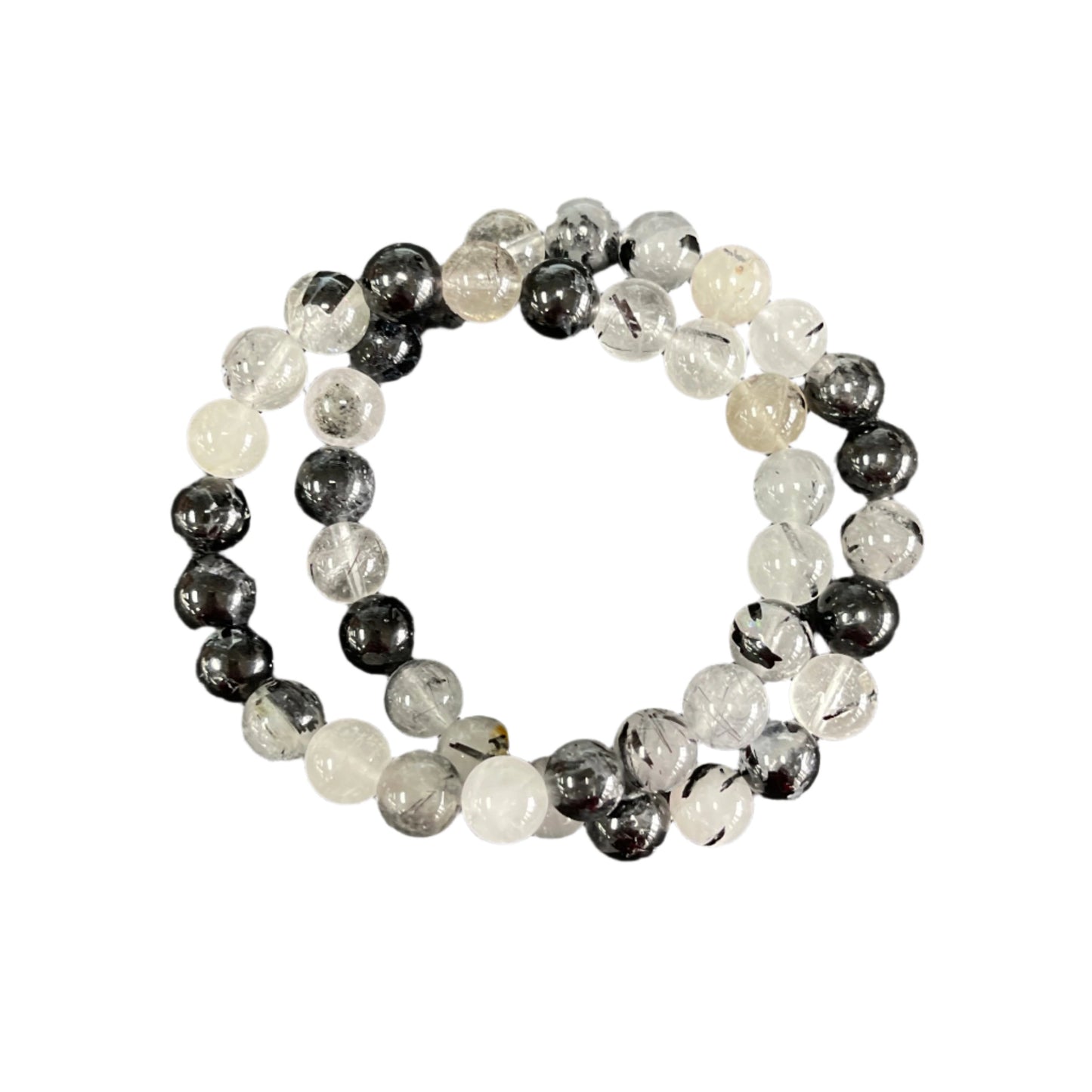 Tourmalinated Quartz Bracelet
