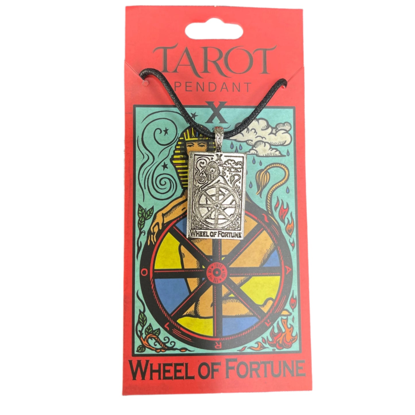 Tarot Pendent - Wheel of Fortune
