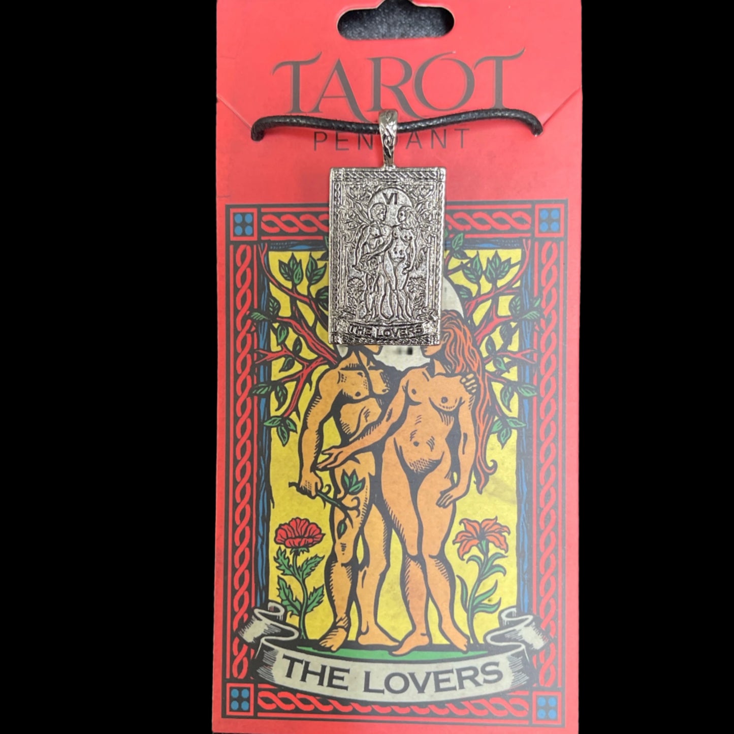Tarot Pendant- The Lovers