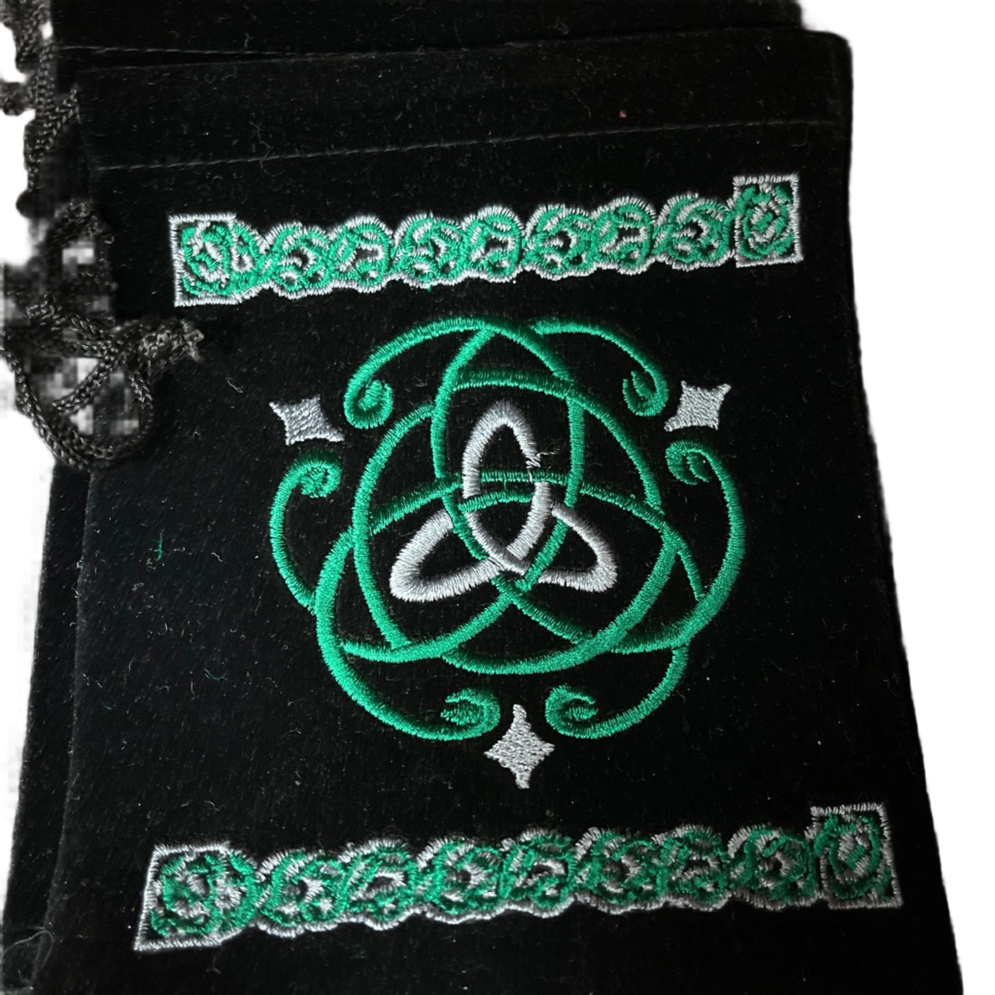 Triquetra Velvet Tarot Bag